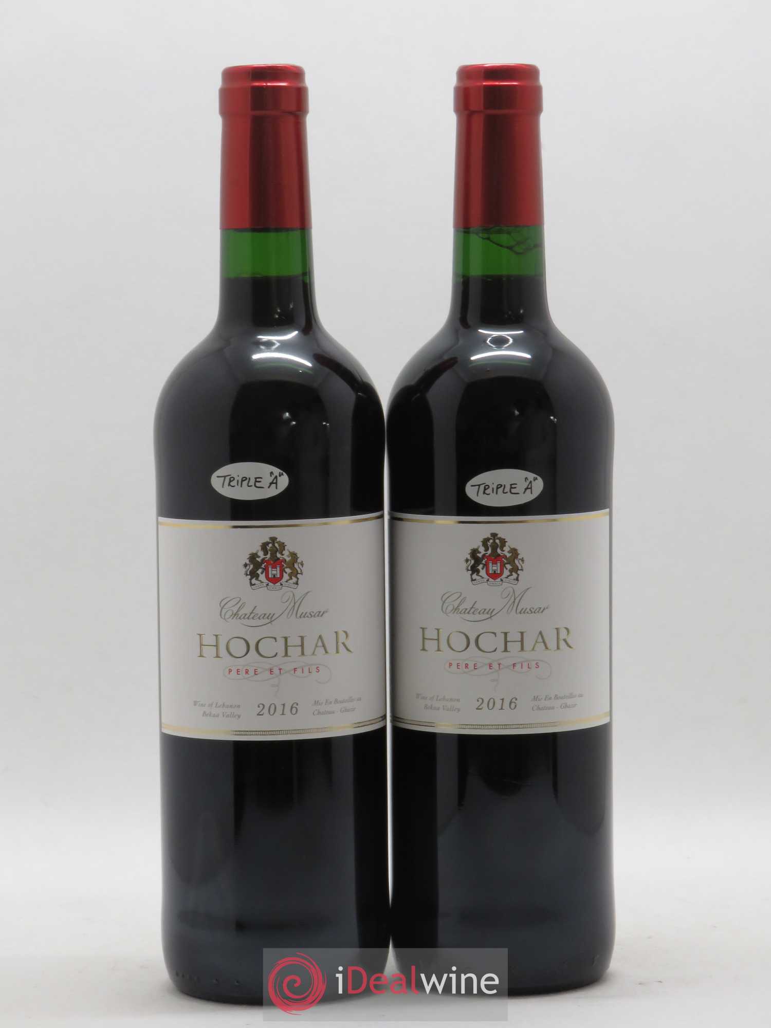 Château Musar Serge Hochar 2016 - Lot de 2 bouteilles - 0