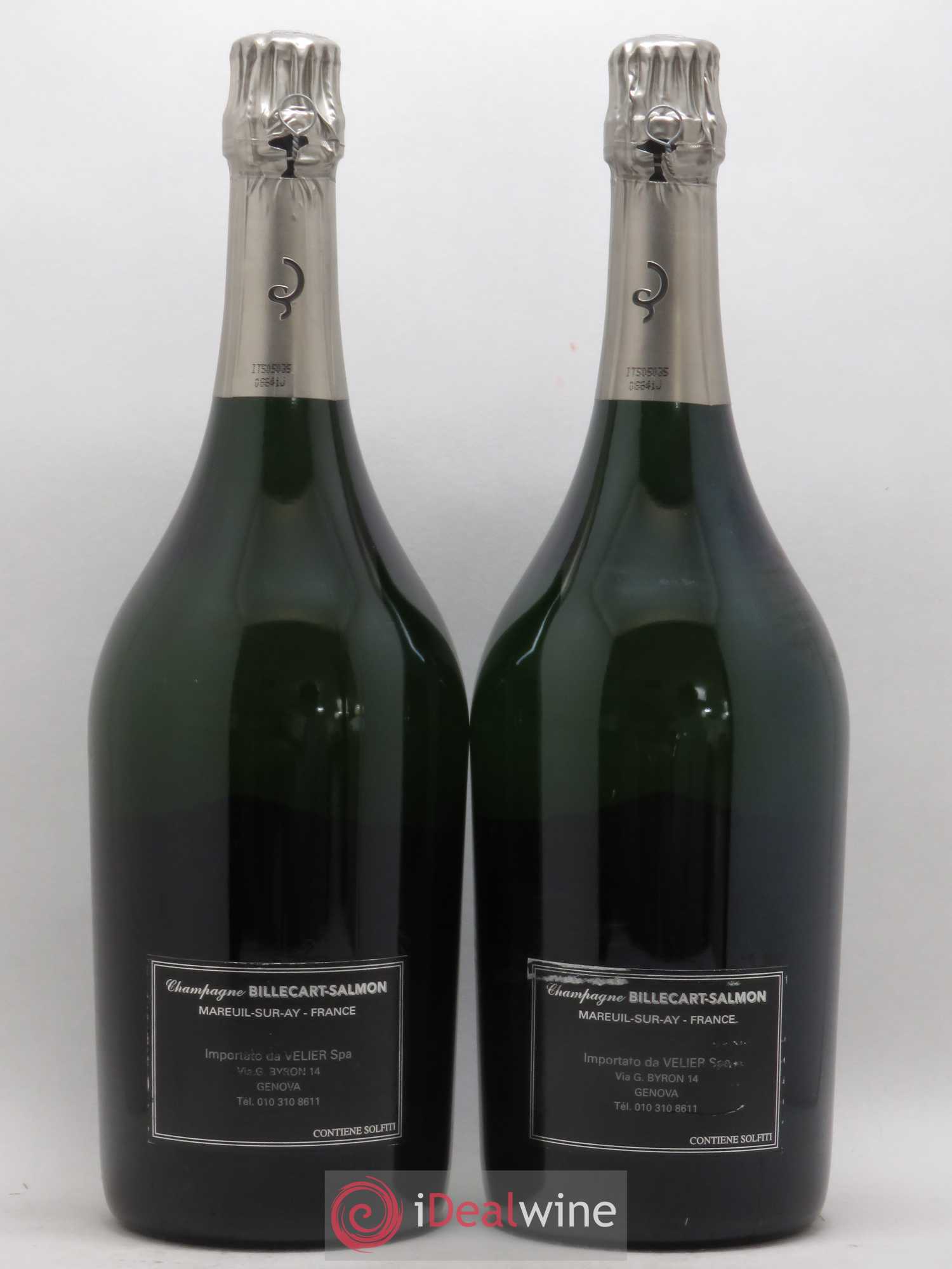 Brut Nicolas François Billecart Billecart-Salmon 1998 - Lot de 2 magnums - 1