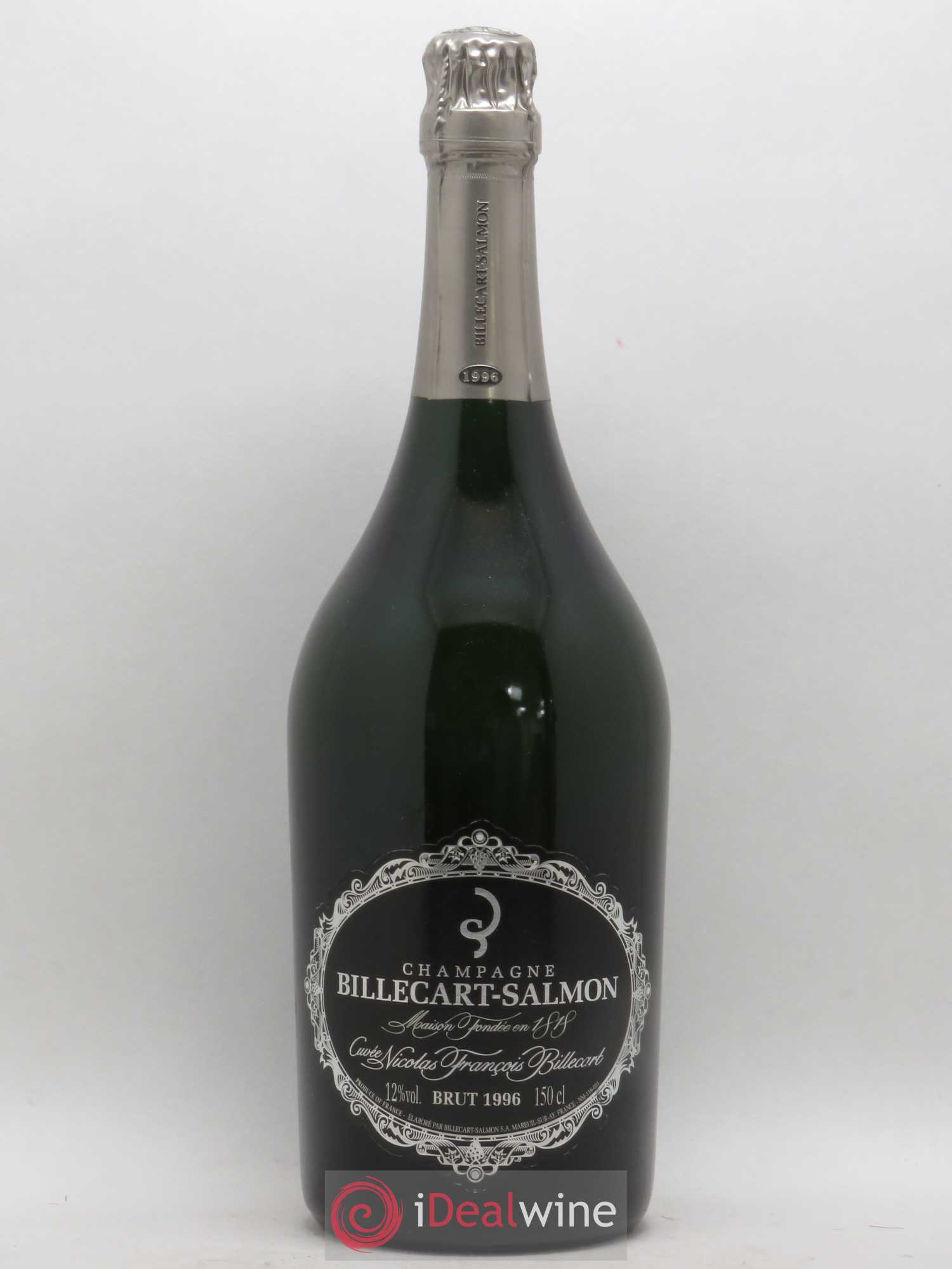 Brut Nicolas François Billecart Billecart-Salmon 1996 - Lot de 1 magnum - 0