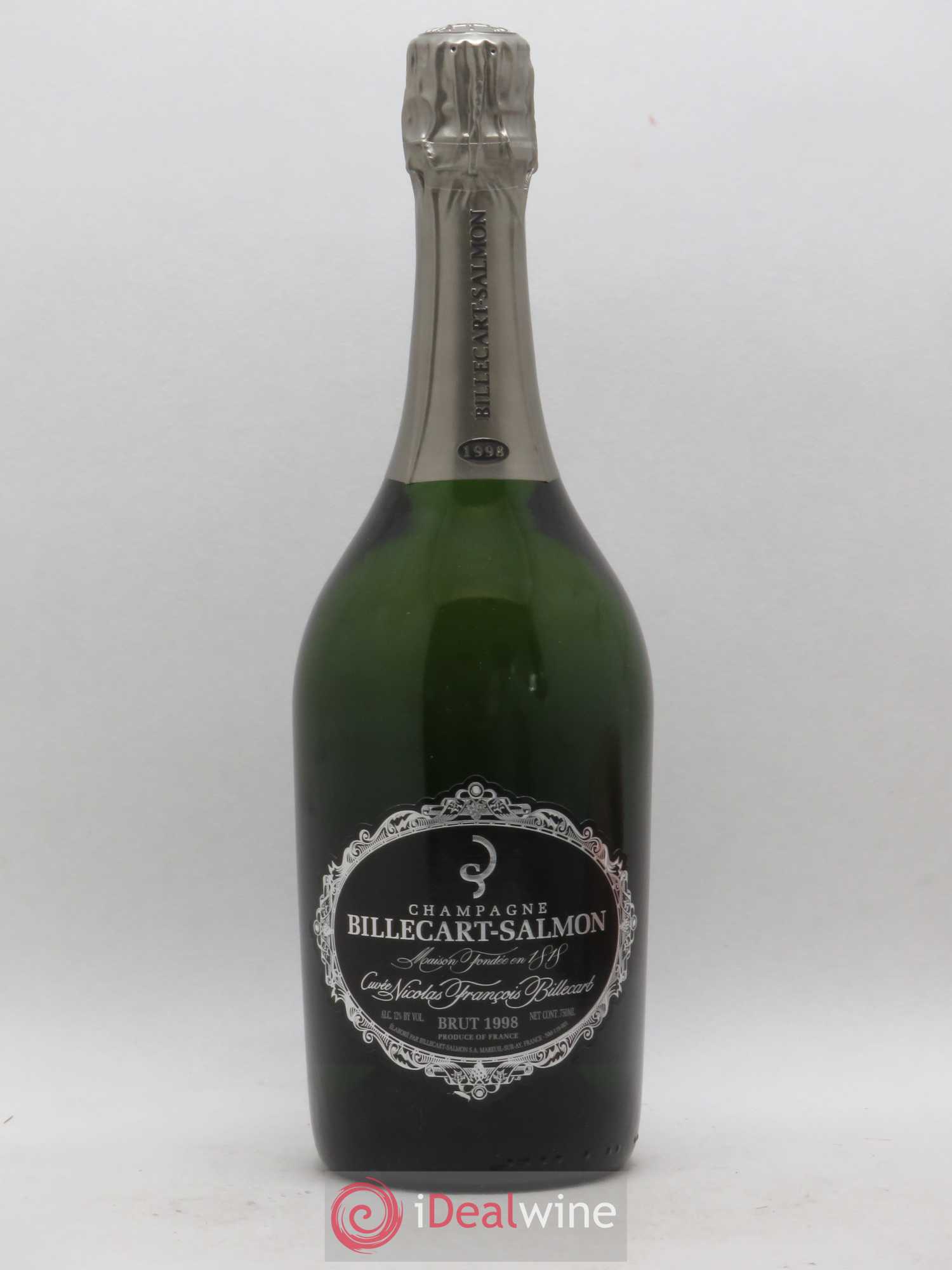 Brut Nicolas François Billecart Billecart-Salmon 1998 - Lot de 1 bouteille - 0