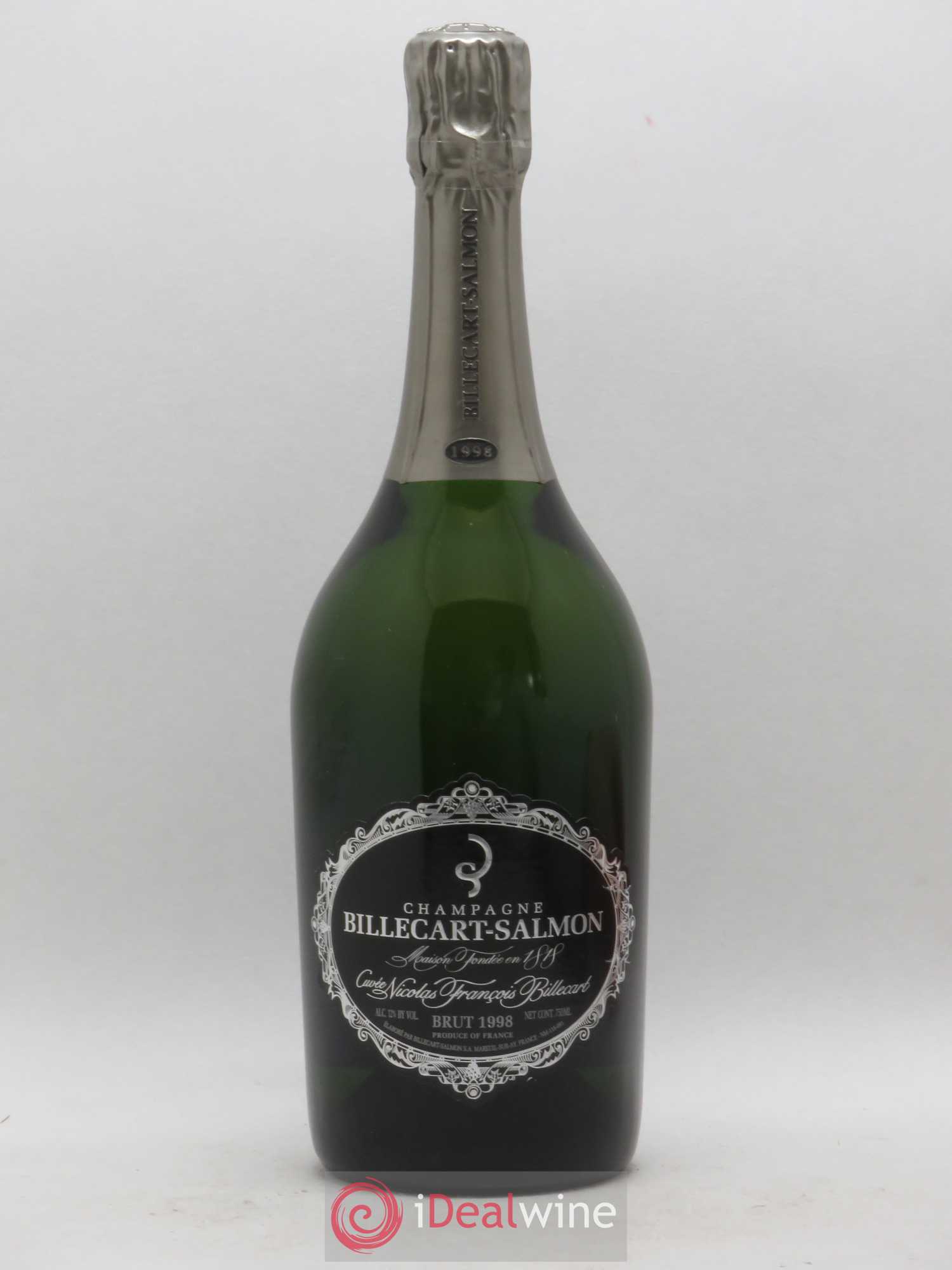 Brut Nicolas François Billecart Billecart-Salmon 1998 - Lot de 1 bouteille - 0