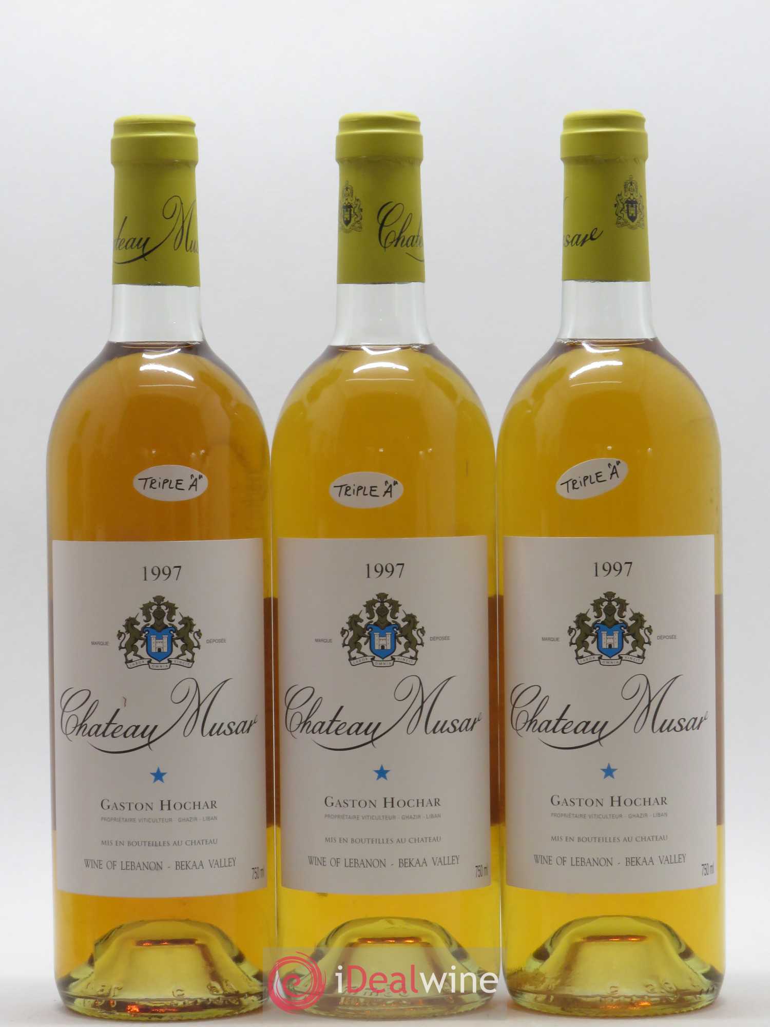 Château Musar Serge Hochar 1997 - Lot de 6 bouteilles - 1
