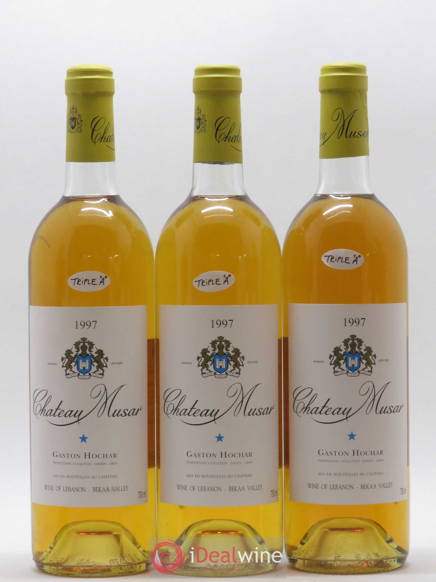 Château Musar Serge Hochar 1997 - Lot de 6 bouteilles - 2