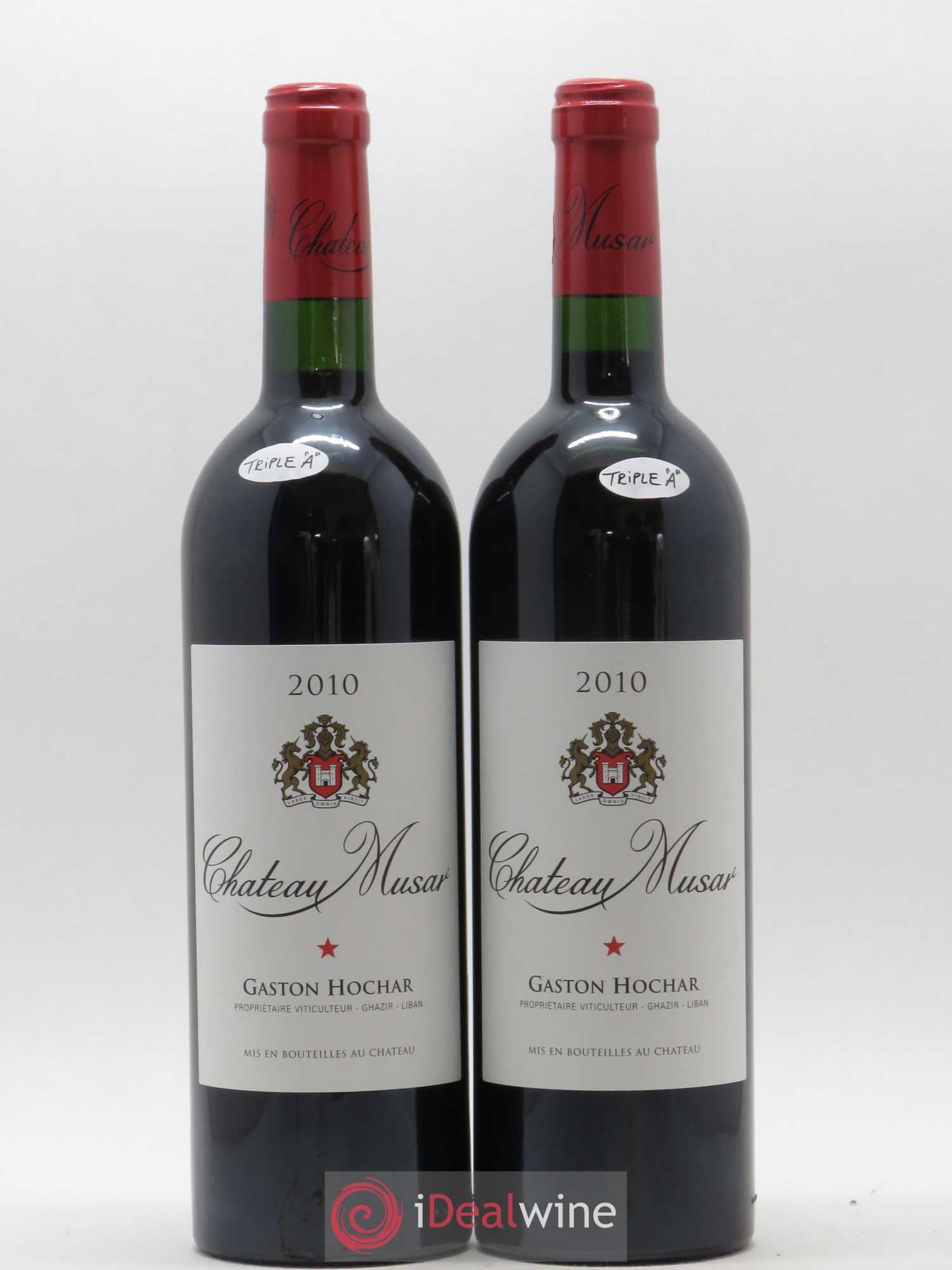 Château Musar Serge Hochar 2010 - Lot de 2 bouteilles - 0