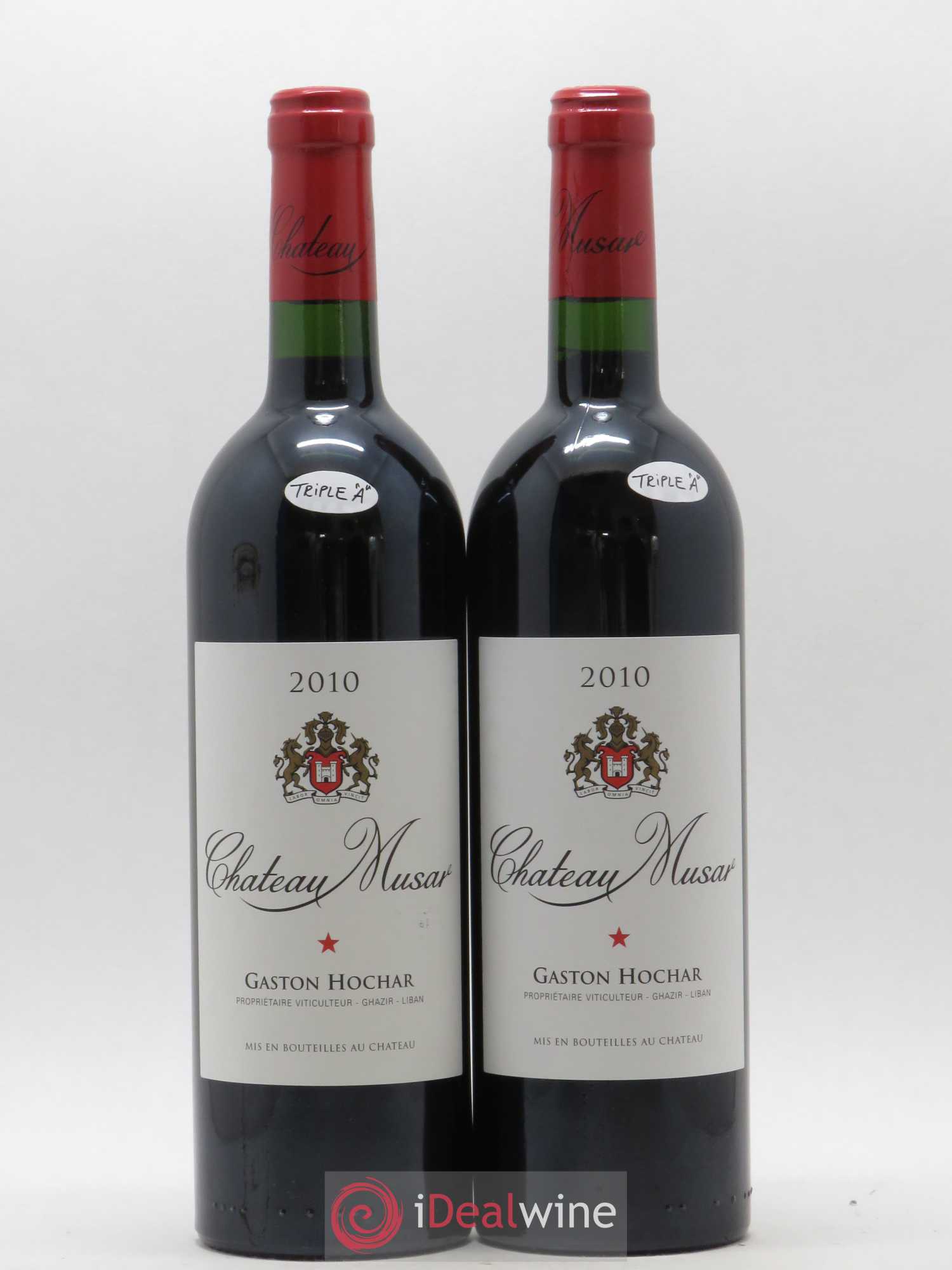 Château Musar Serge Hochar 2010 - Lot de 2 bouteilles - 0