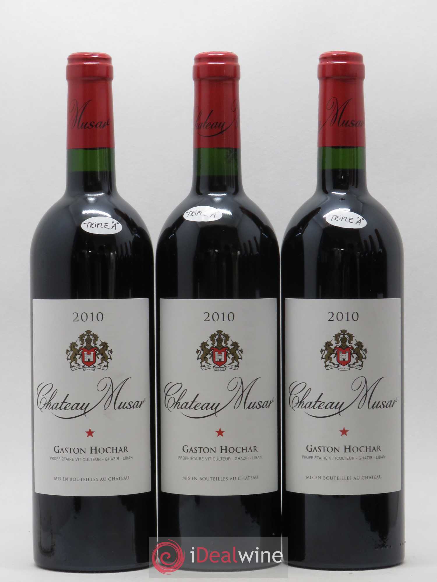 Château Musar Serge Hochar 2010 - Lot de 12 bouteilles - 1
