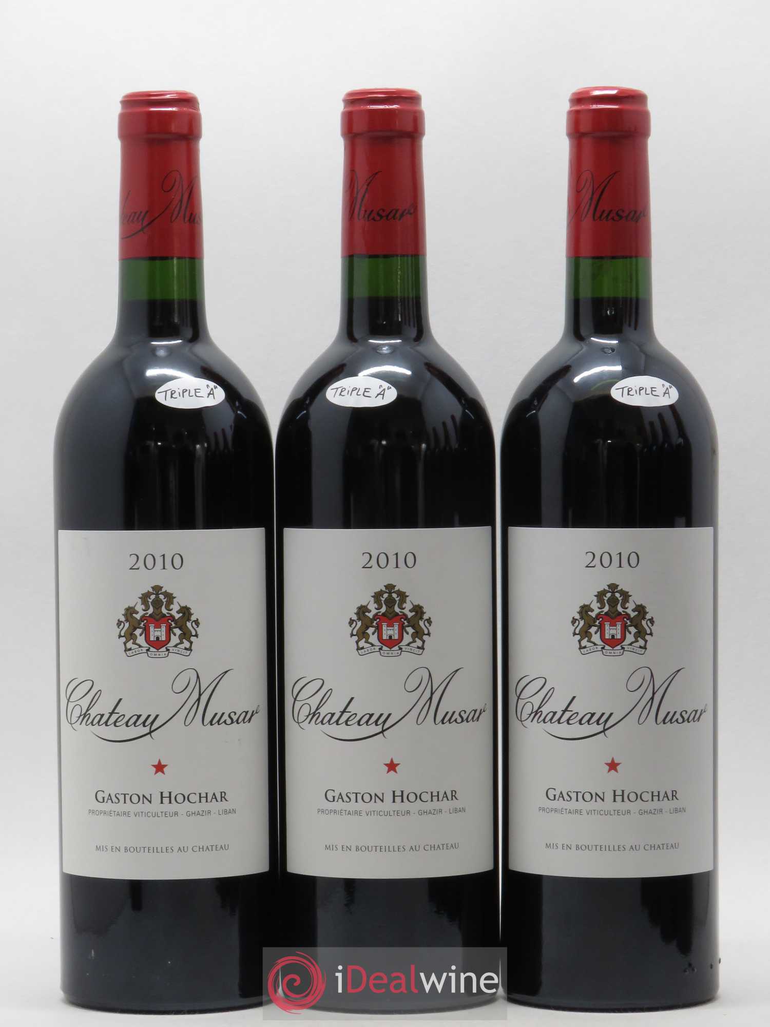 Château Musar Serge Hochar 2010 - Lot de 12 bouteilles - 2