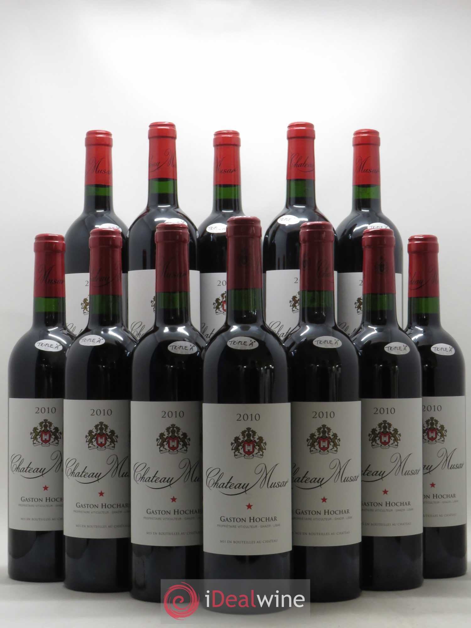 Château Musar Serge Hochar 2010 - Lot de 12 bouteilles - 0