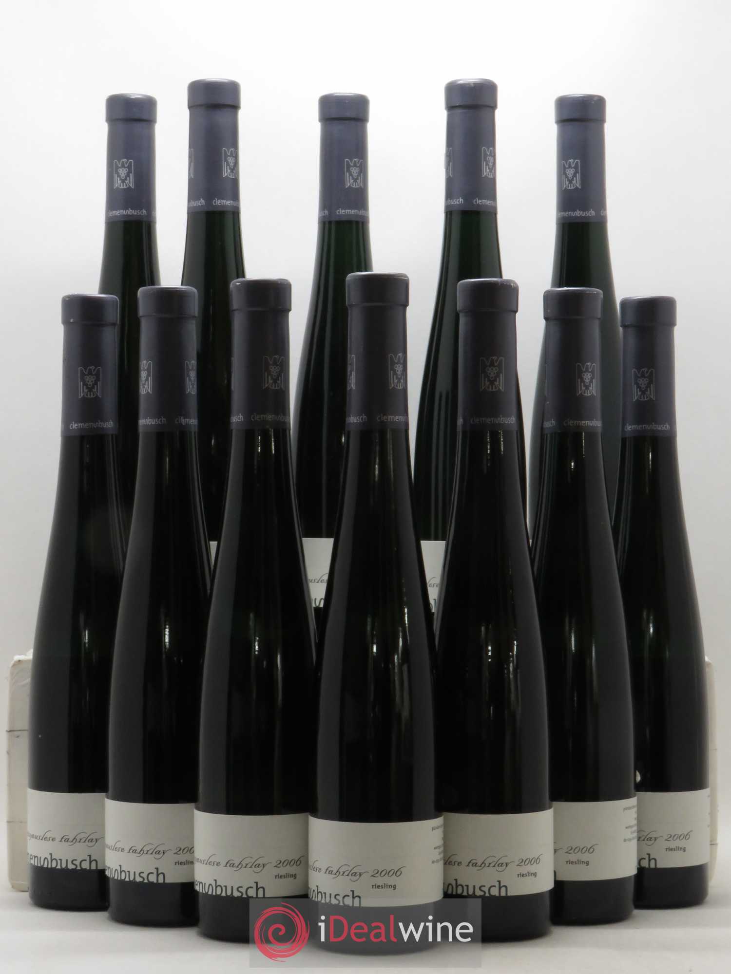 Allemagne Mosel-Saar Pundericher Marienburg Riesling Beerenauslese Fahrlay Clemens Busch 2006 - Posten von 12 Demi-Flaschen - 0