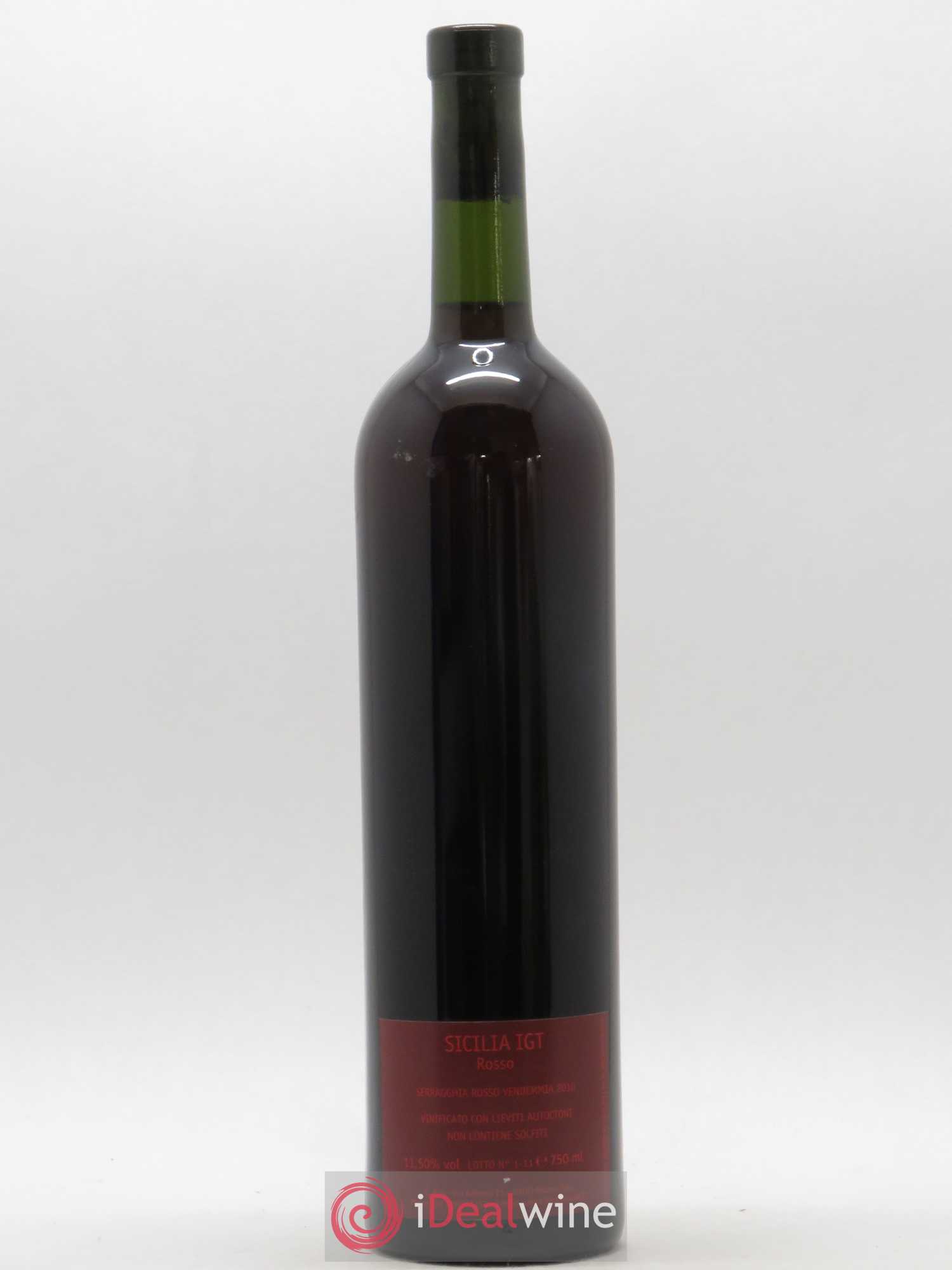 IGT Sicile SERRAGGHIA FANINO CATARRATTO E PIGNATELLO 2010 - Posten von 1 Flasche - 1