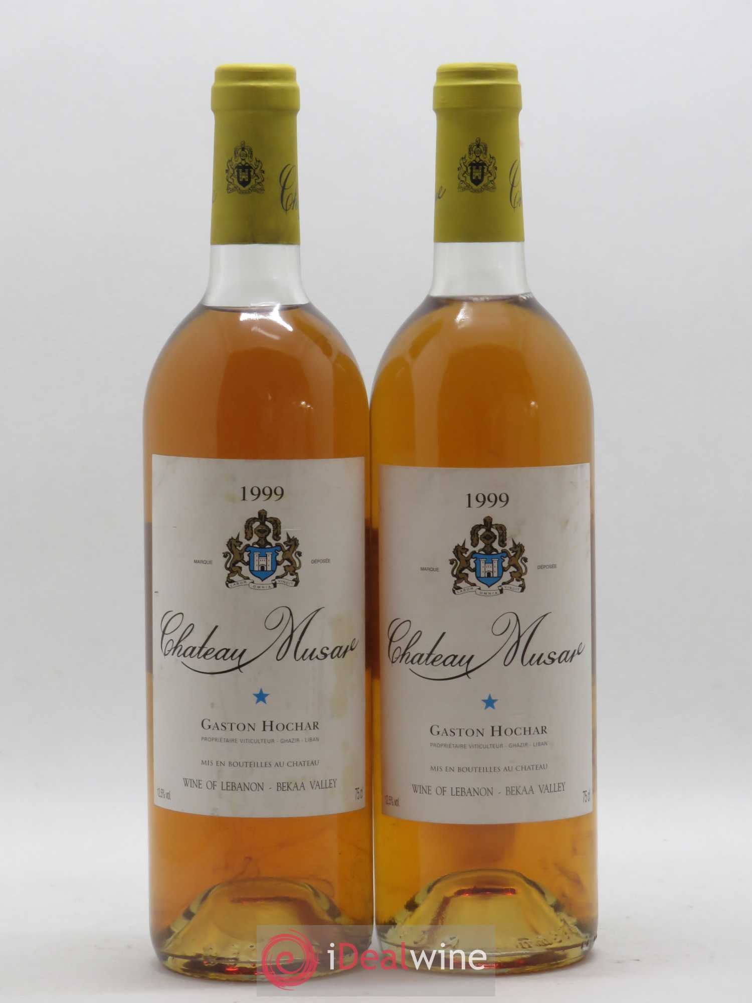 Château Musar Serge Hochar 1999 - Lot de 2 bouteilles - 0