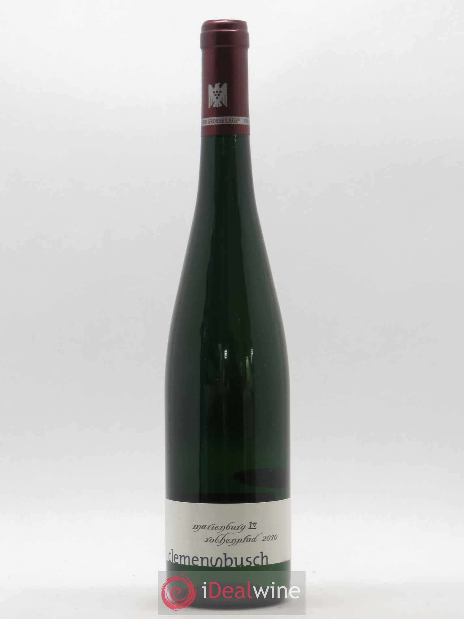 Allemagne Mosel-Saar Riesling Marienburg Rothenpfad Erste Lage Tonel 34 Clemens Busch 2010 - Posten von 1 Flasche - 0