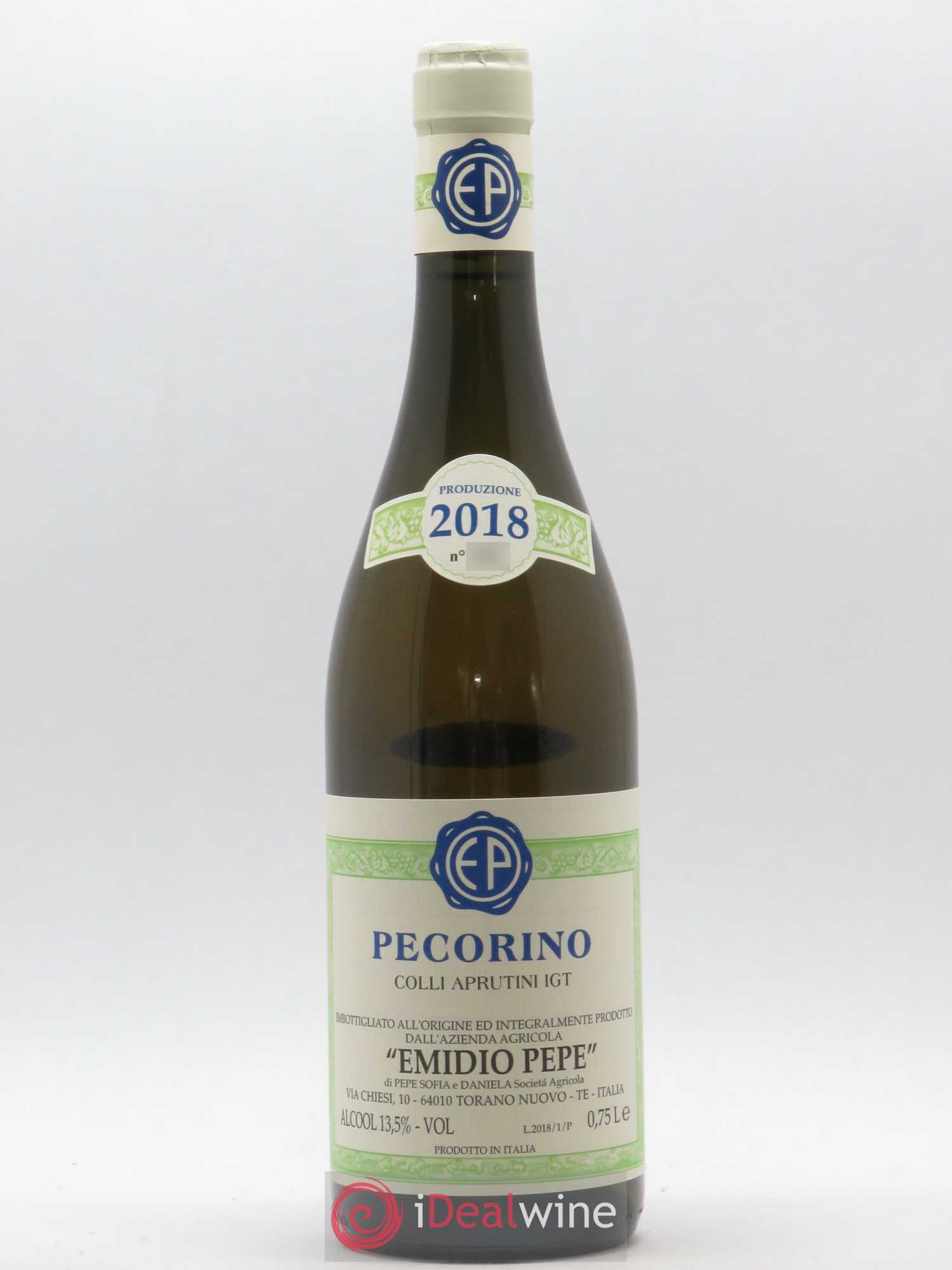 Colli Aprutini IGT Pecorino Emidio Pepe 2018 - Lot de 1 bouteille - 0