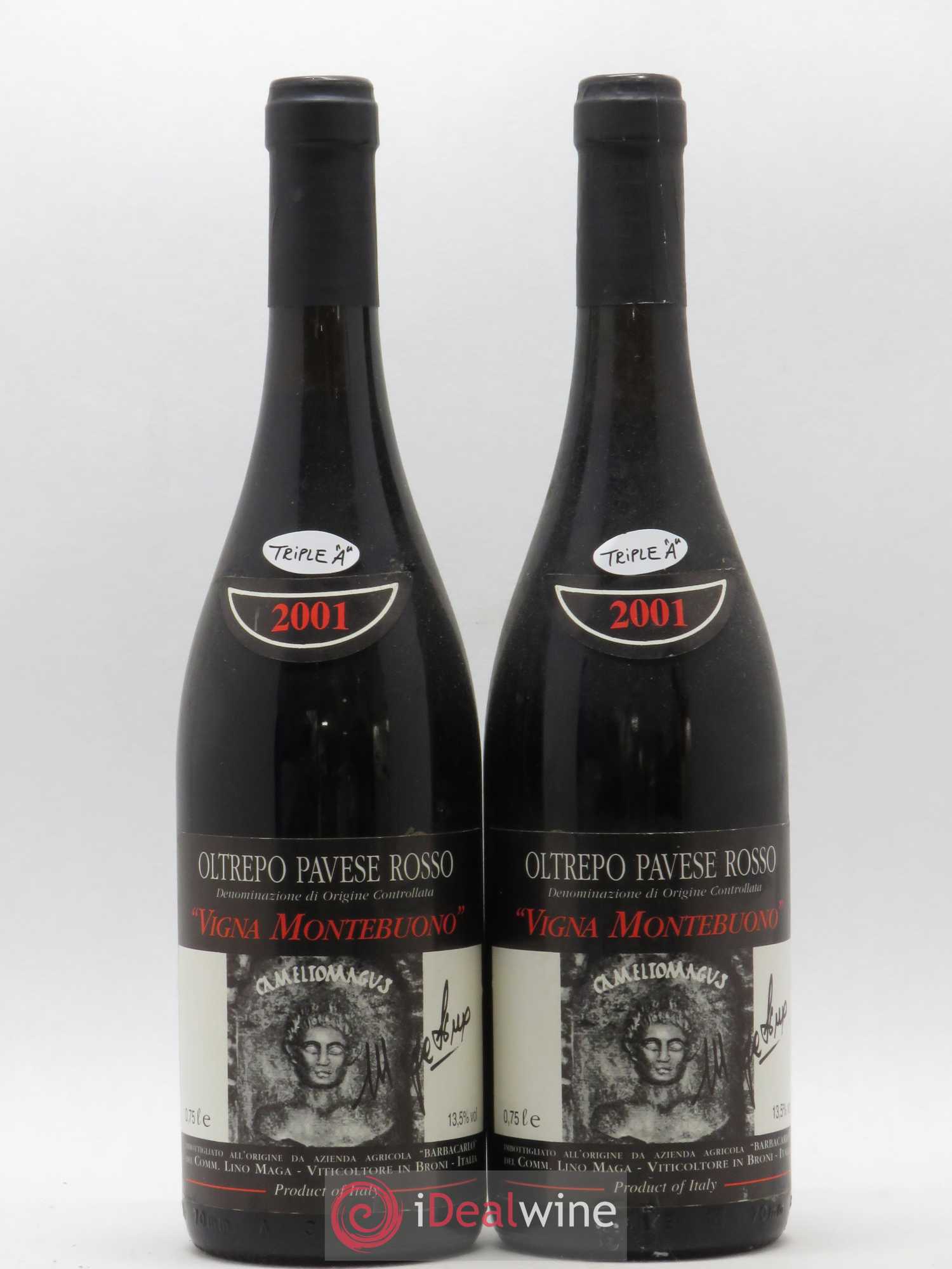 Italie Oltrepo Pavese Lino Maga Montebuono 2001 - Posten von 2 Flaschen - 0