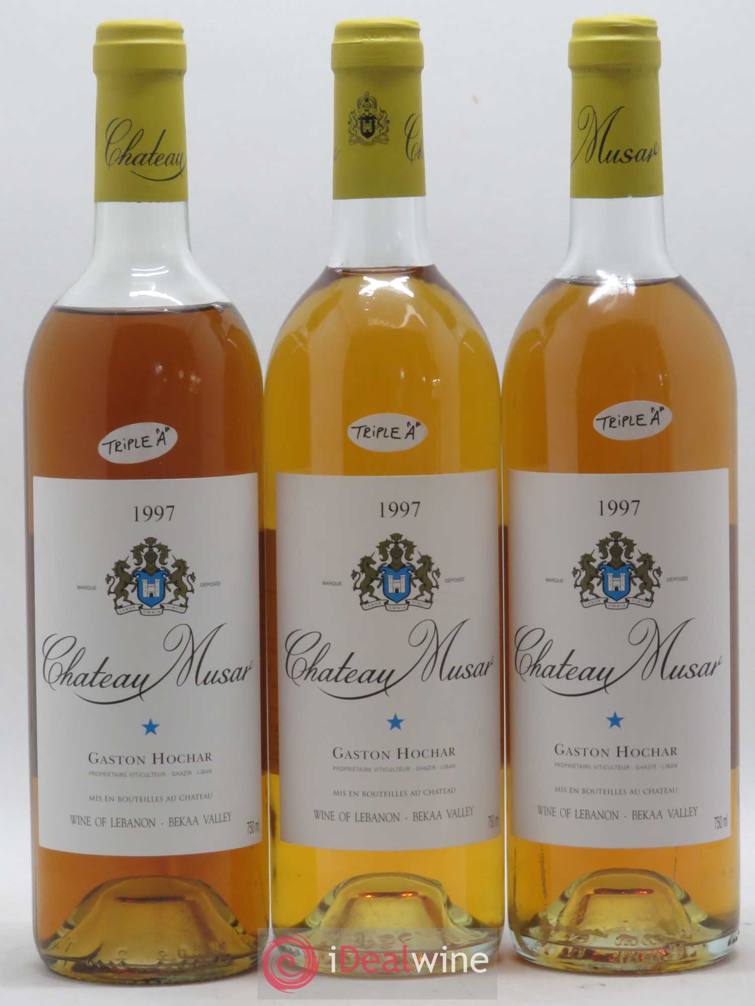 Château Musar Serge Hochar 1997 - Lot de 6 bouteilles - 2
