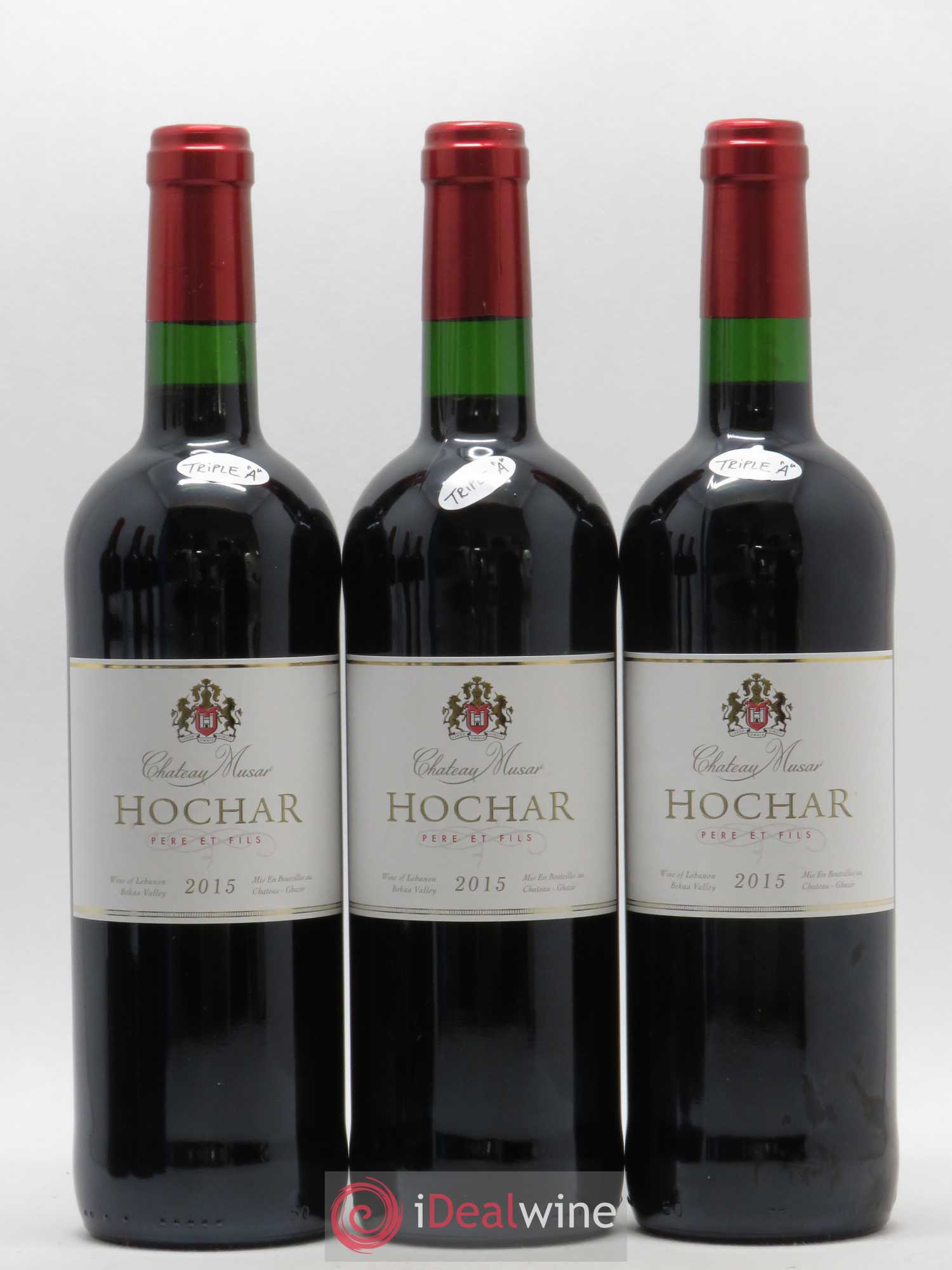 Château Musar Serge Hochar 2015 - Lot de 6 bouteilles - 1
