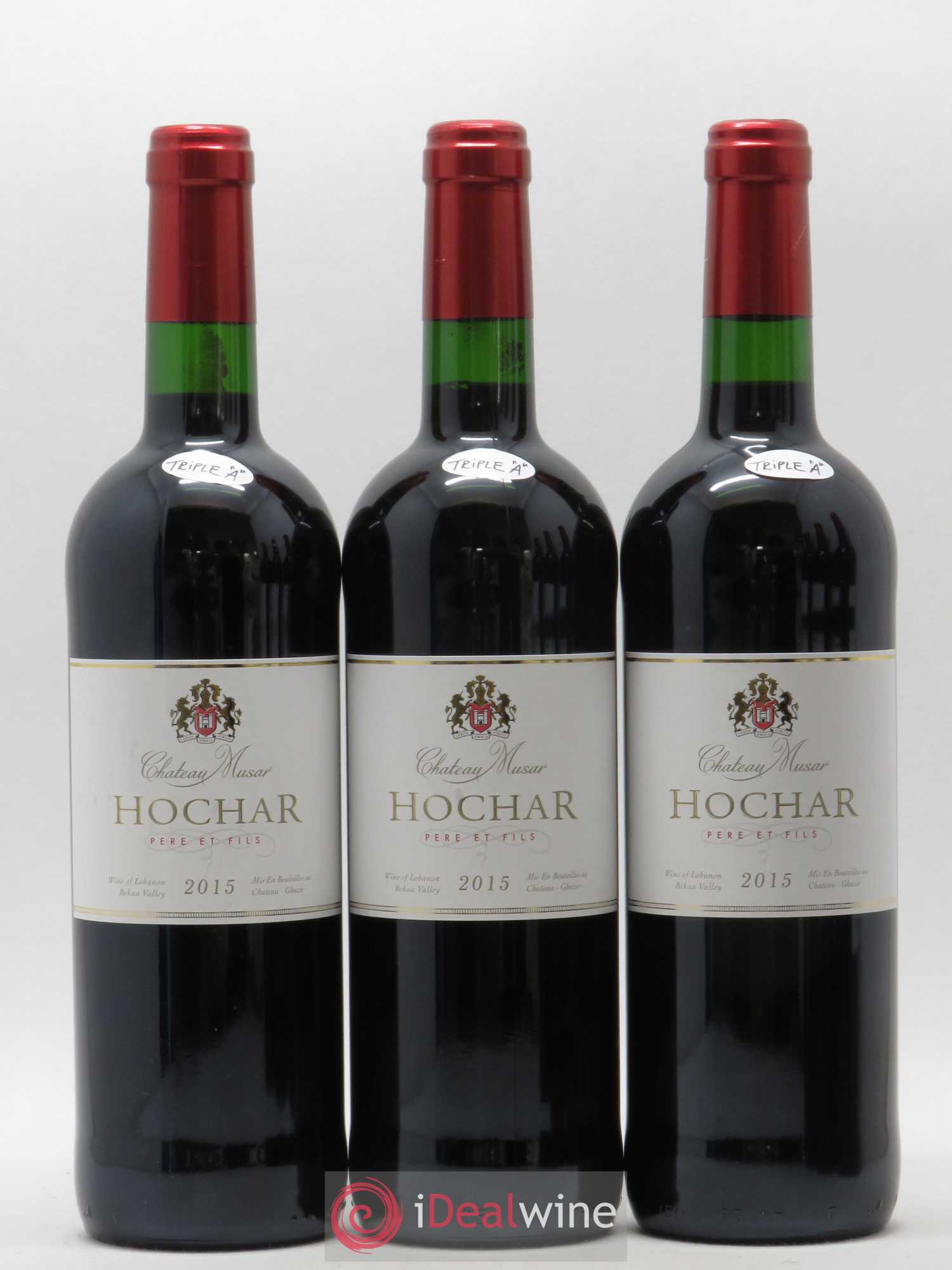 Château Musar Serge Hochar 2015 - Lot de 6 bouteilles - 2