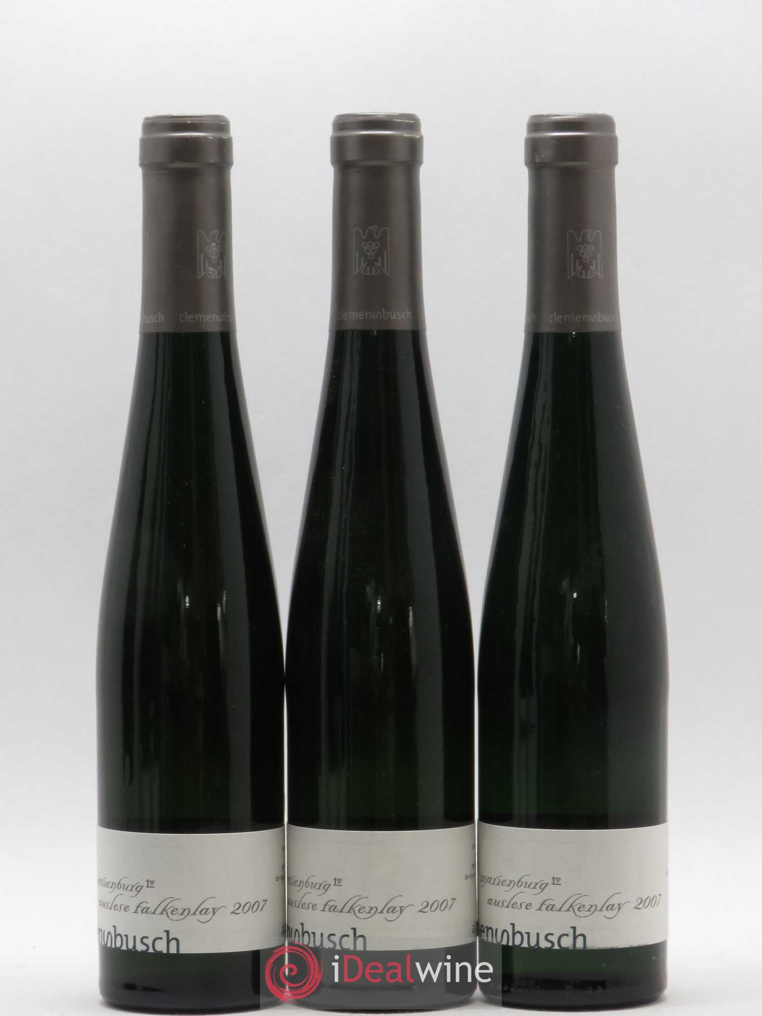 Allemagne Mosel-Saar Marienburg Riesling Auslese Falkenlay Clemens Busch 2007 - Posten von 6 Demi-Flaschen - 1