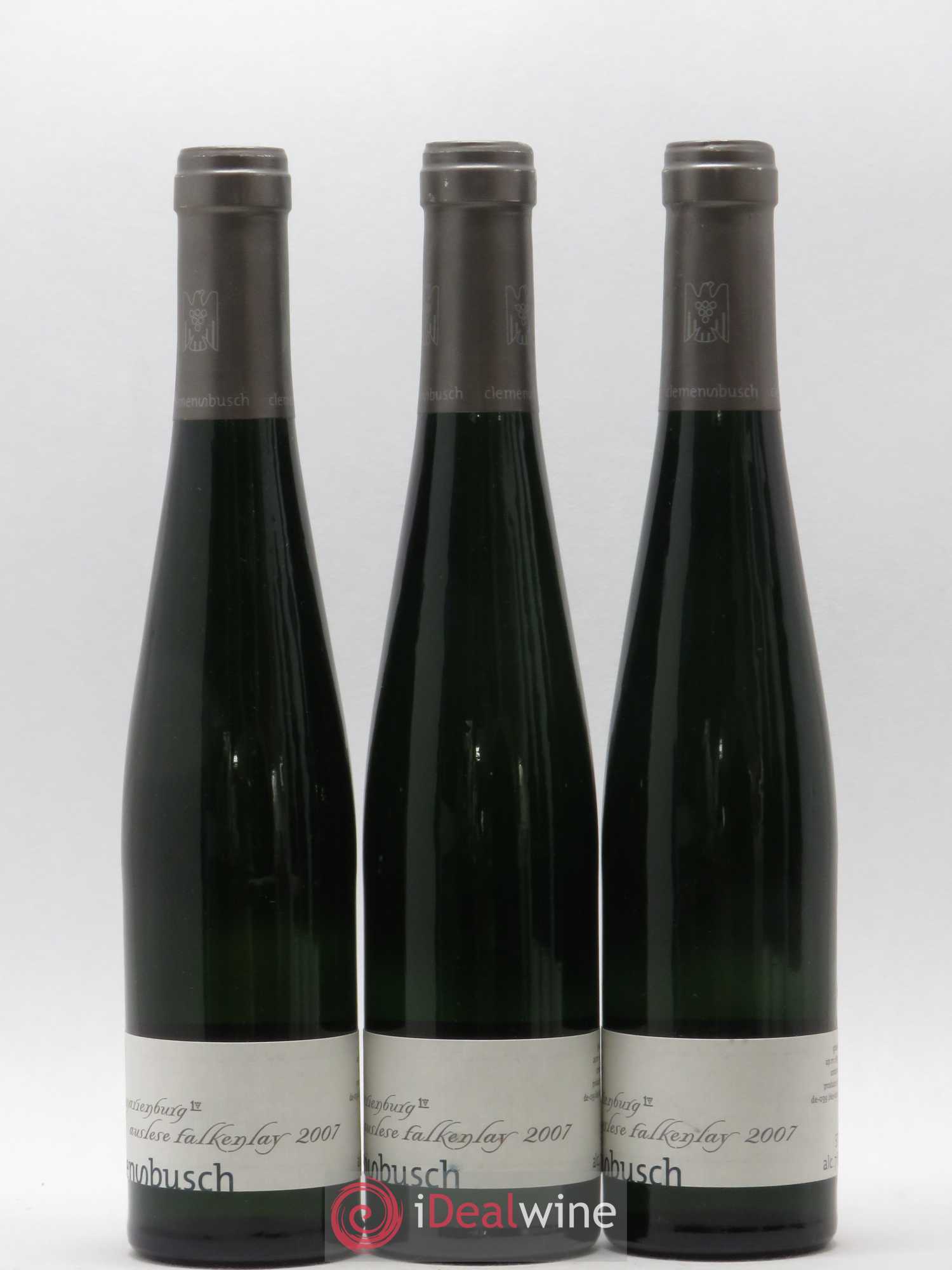 Allemagne Mosel-Saar Marienburg Riesling Auslese Falkenlay Clemens Busch 2007 - Posten von 6 Demi-Flaschen - 2