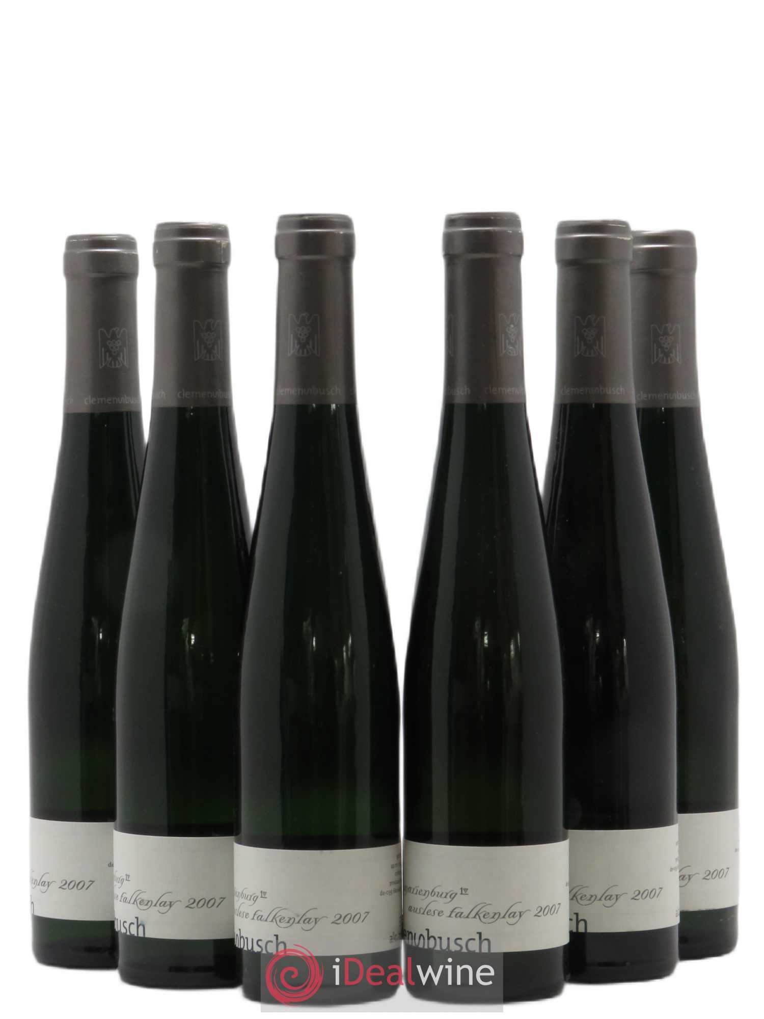 Allemagne Mosel-Saar Marienburg Riesling Auslese Falkenlay Clemens Busch 2007 - Posten von 6 Demi-Flaschen - 0