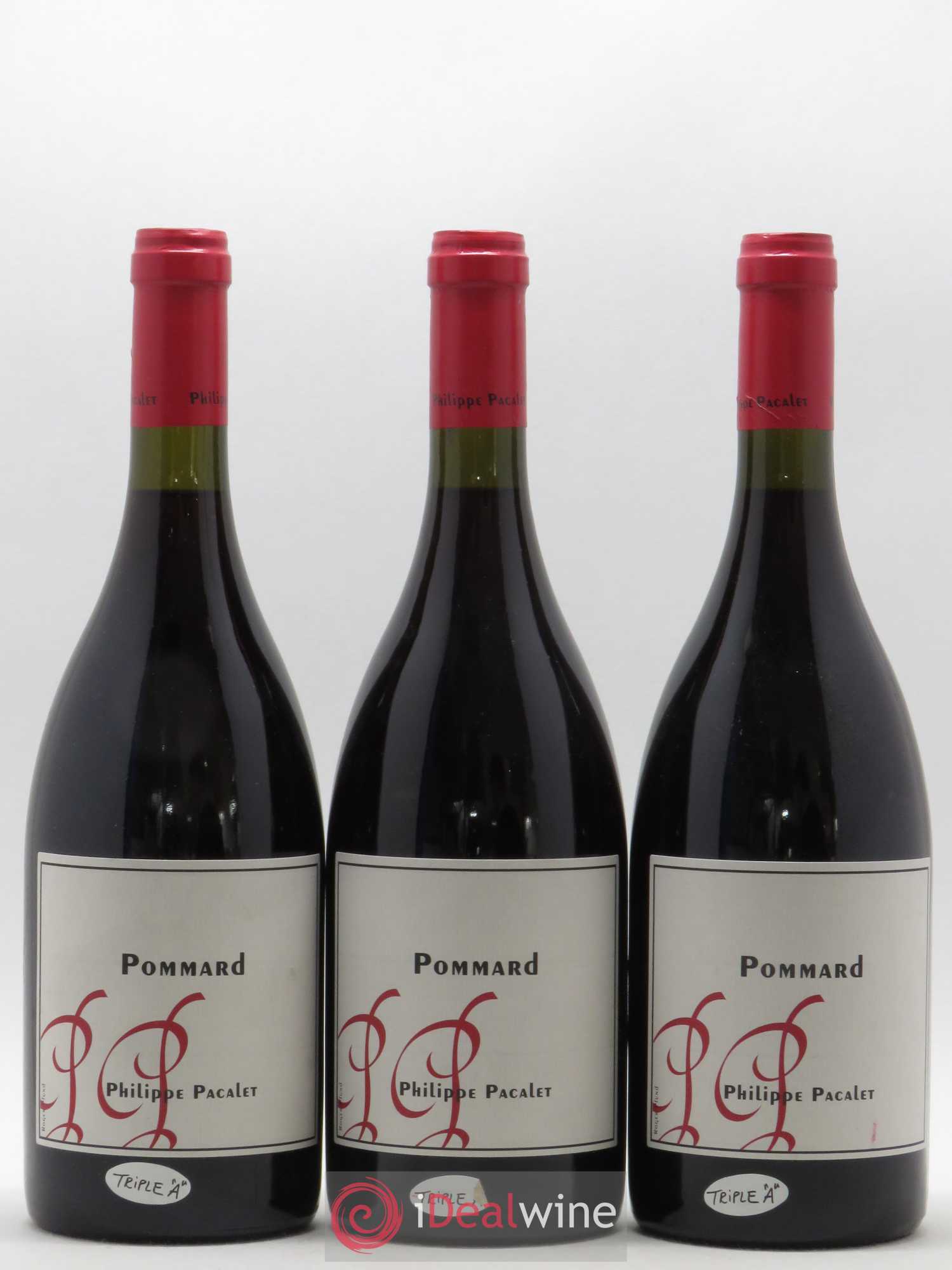 Pommard Philippe Pacalet 2007 - Lot de 3 bouteilles - 0
