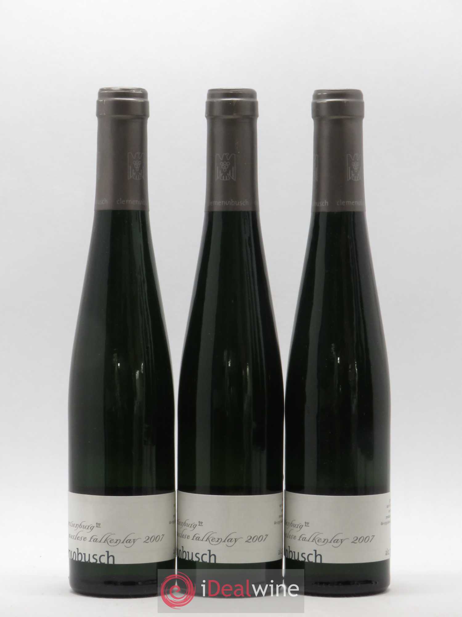 Allemagne Mosel-Saar Marienburg Riesling Auslese Falkenlay Clemens Busch 2007 - Posten von 6 Demi-Flaschen - 2