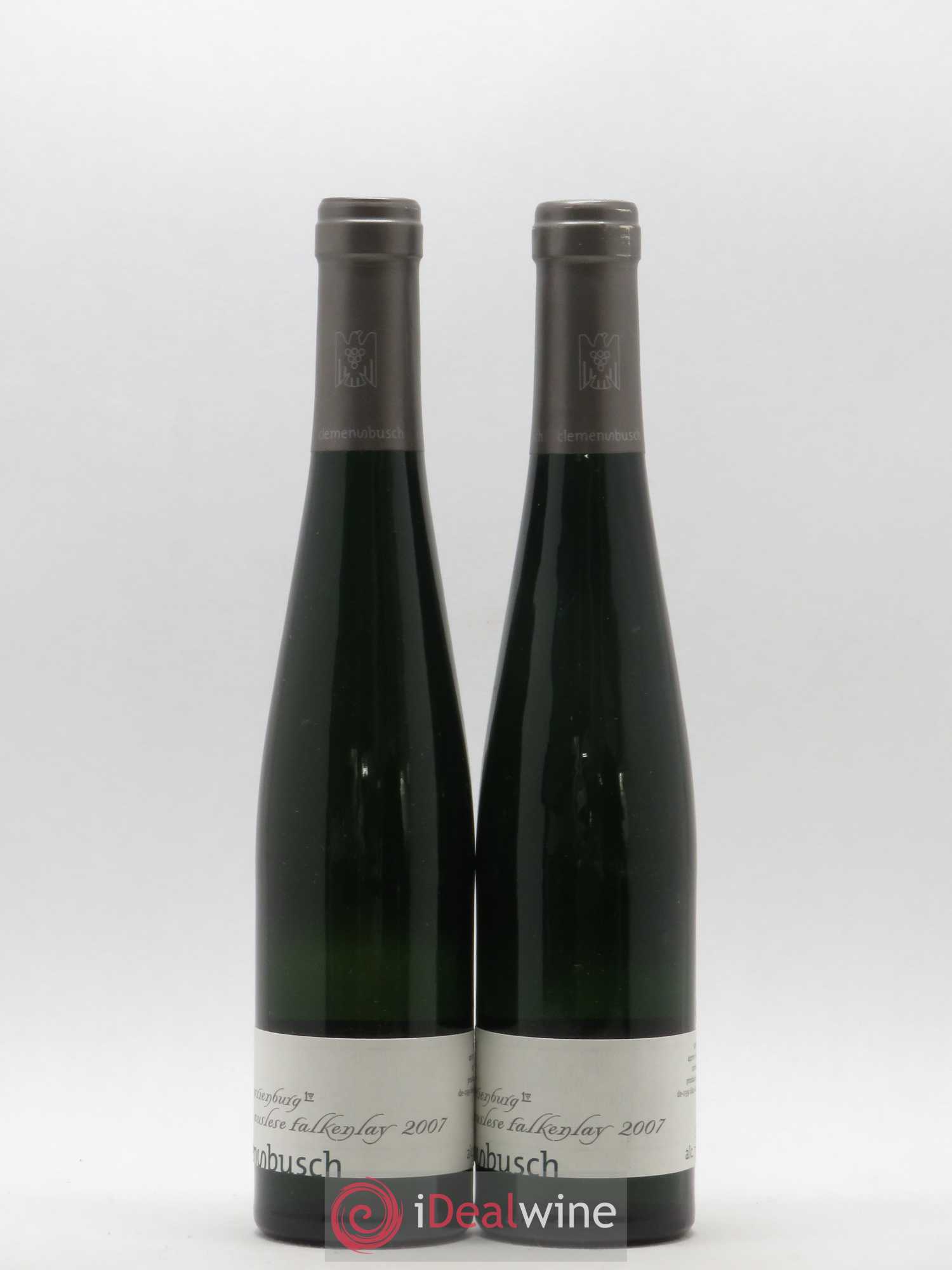 Allemagne Mosel-Saar Marienburg Riesling Auslese Falkenlay Clemens Busch 2007 - Posten von 2 Demi-Flaschen - 0