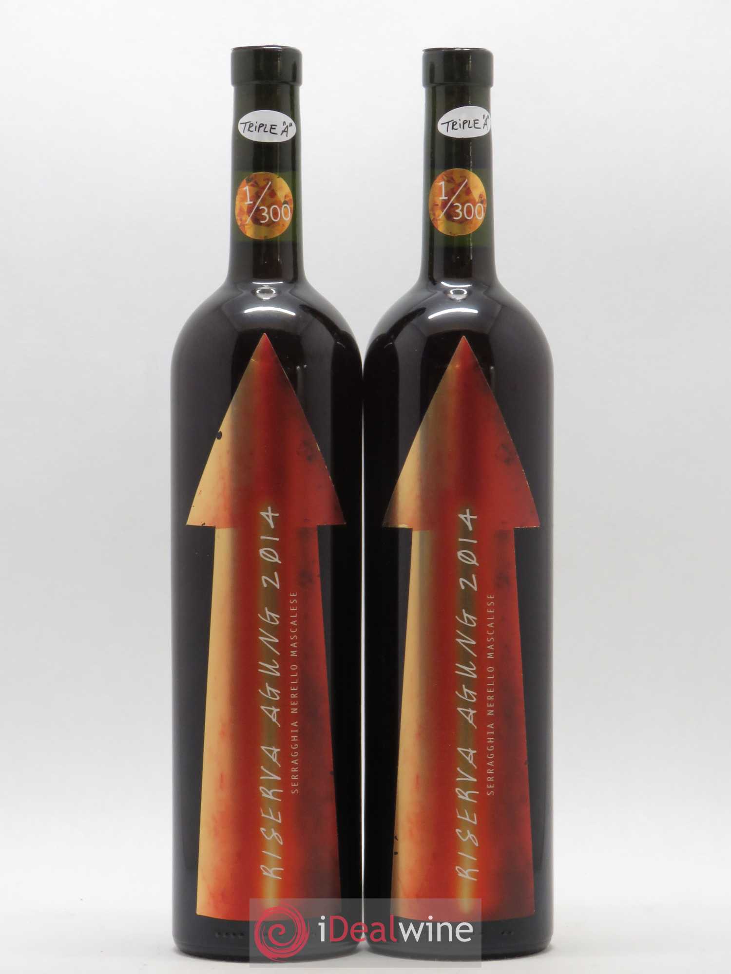Italie IGT Terre Siciliane Serragghia Nerello Mascarello Giotto Bini 2014 - Posten von 2 Flaschen - 0