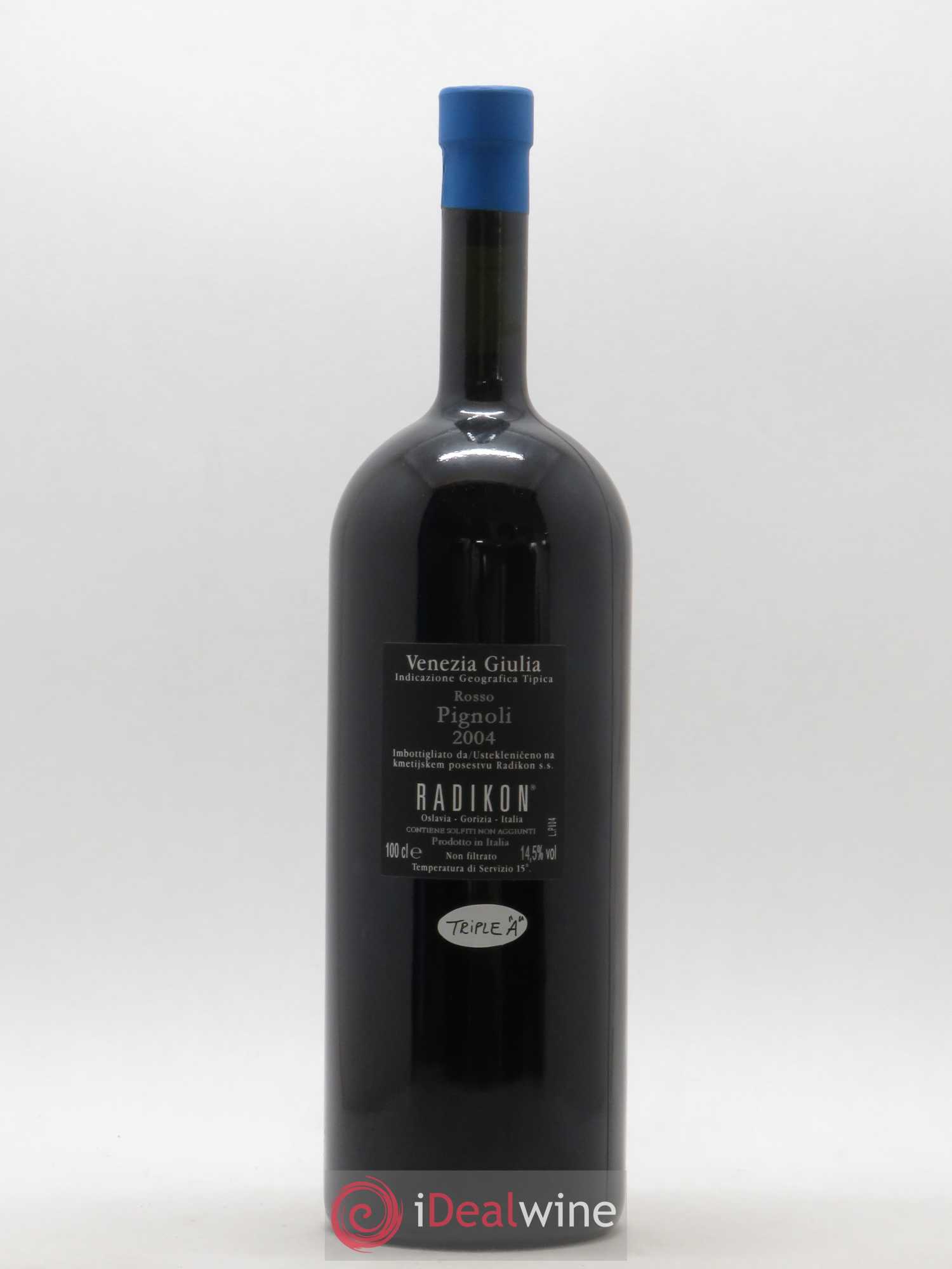 Italie IGT Venezia Giulia Pignoli Radikon 2004 - Posten von 1 Liter - 1