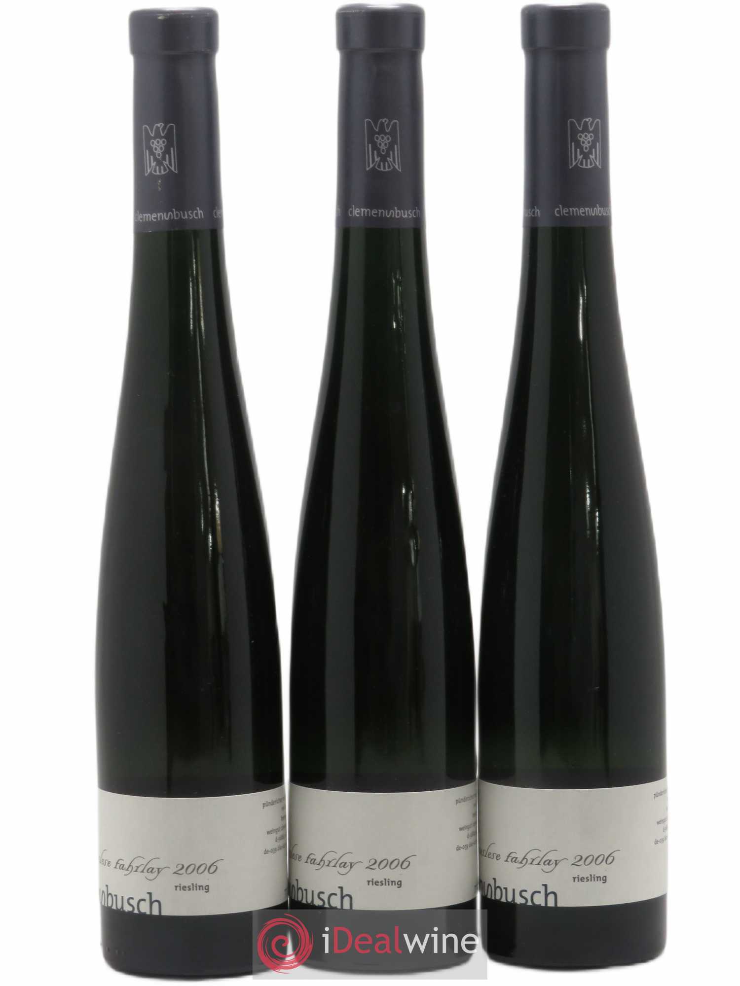 Allemagne Mosel-Saar Pundericher Marienburg Riesling Beerenauslese Fahrlay Clemens Busch 2006 - Posten von 3 Demi-Flaschen - 0