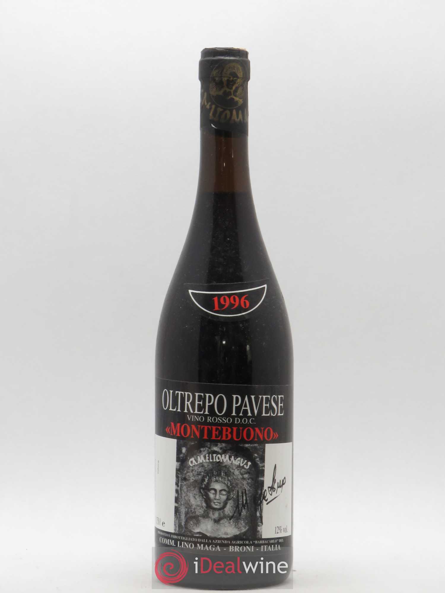 Italie Oltrepo Pavese Rosso Lino Maga Montebuono 1996 - Posten von 1 Flasche - 0