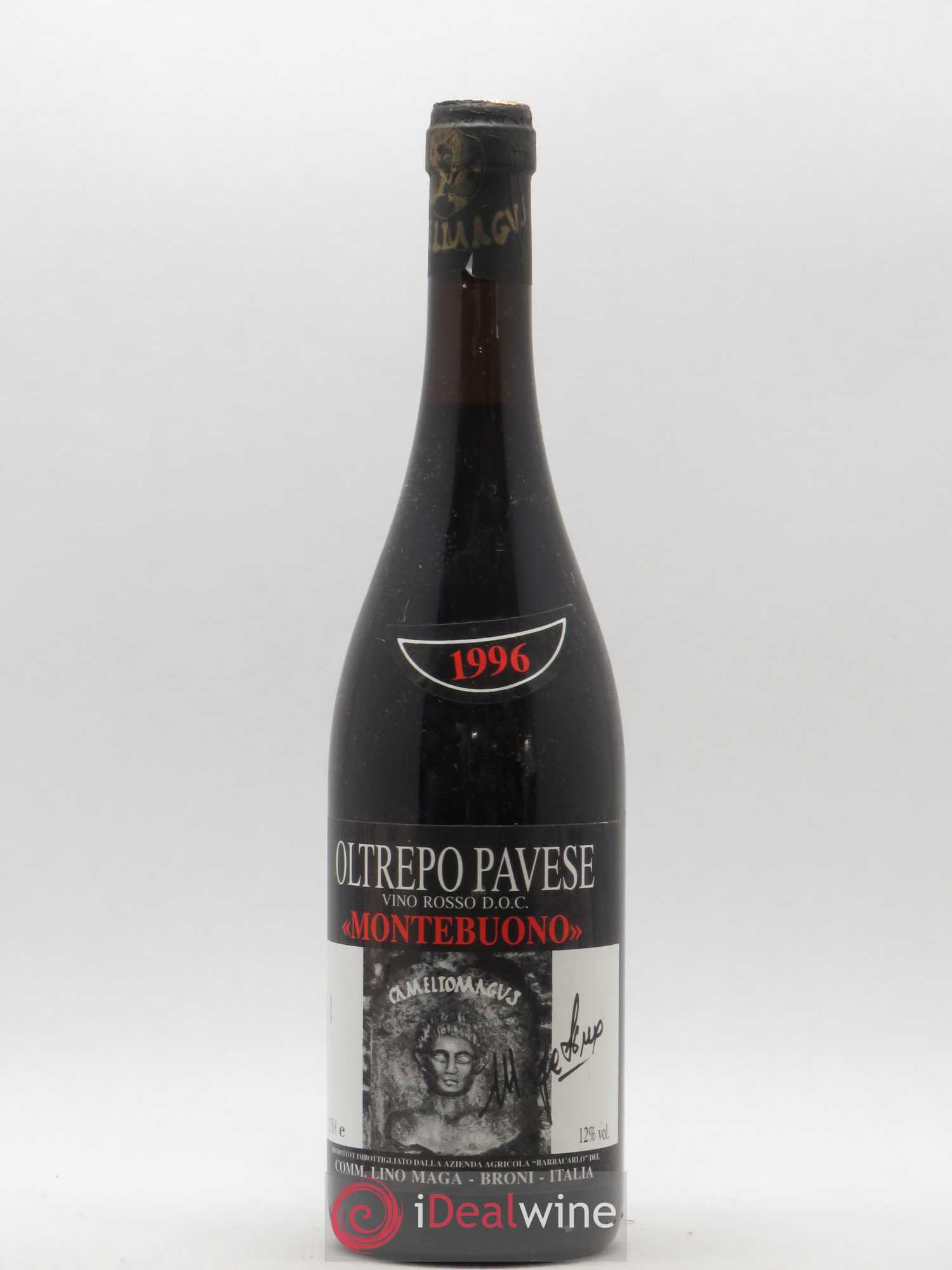 Italie Oltrepo Pavese Rosso Lino Maga Montebuono 1996 - Posten von 1 Flasche - 0
