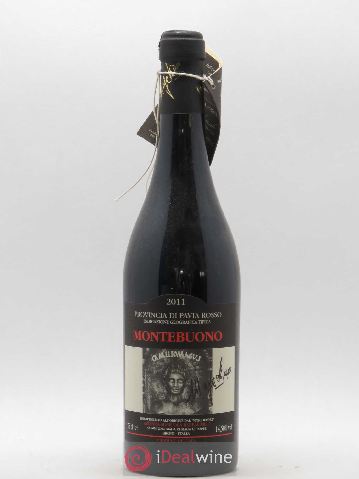 Italie Provincia di Pavia Rosso Lino Maga Montebuono 2011 - Posten von 1 Flasche - 0