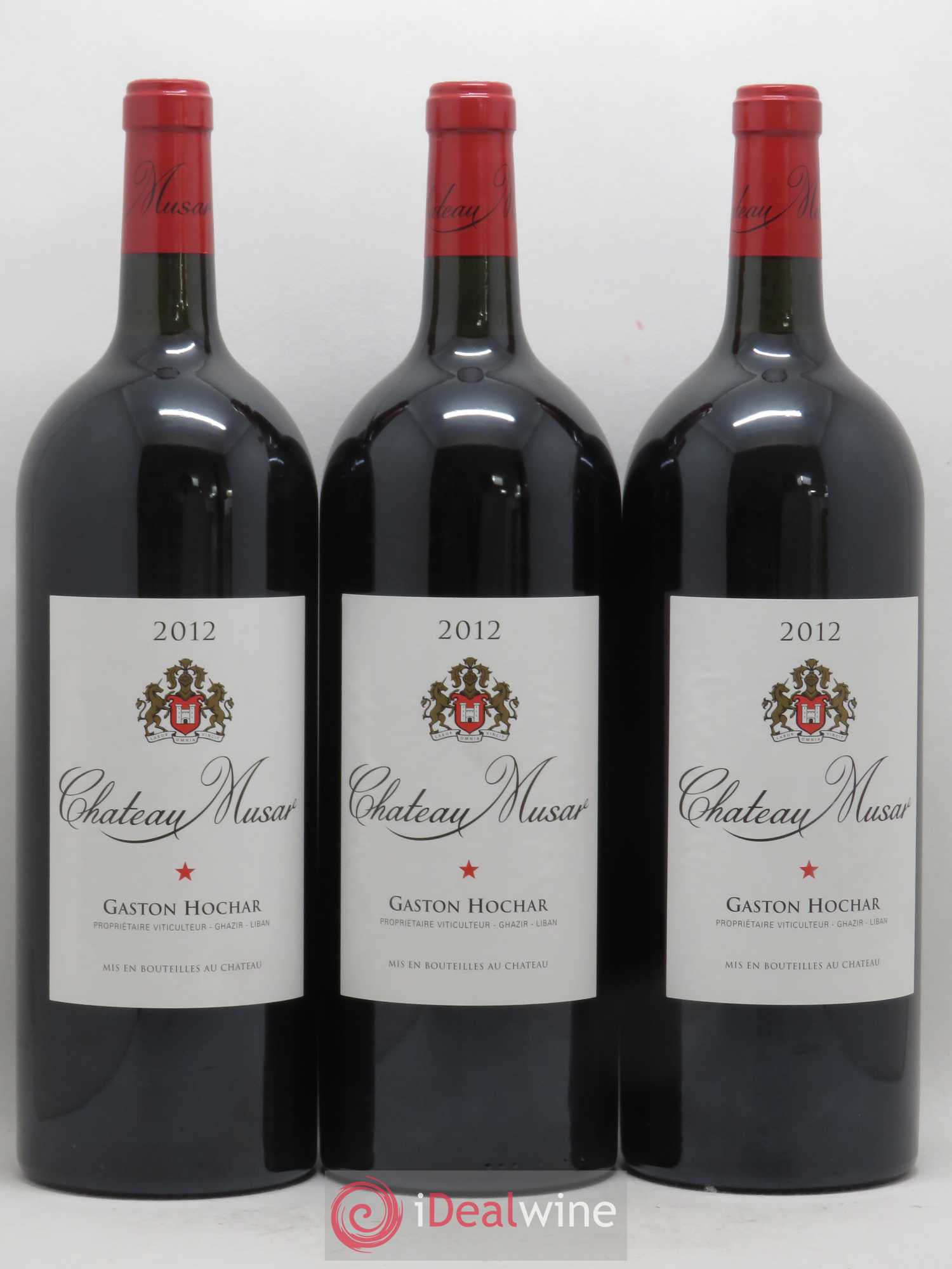 Château Musar Serge Hochar 2012 - Lot de 3 magnums - 0
