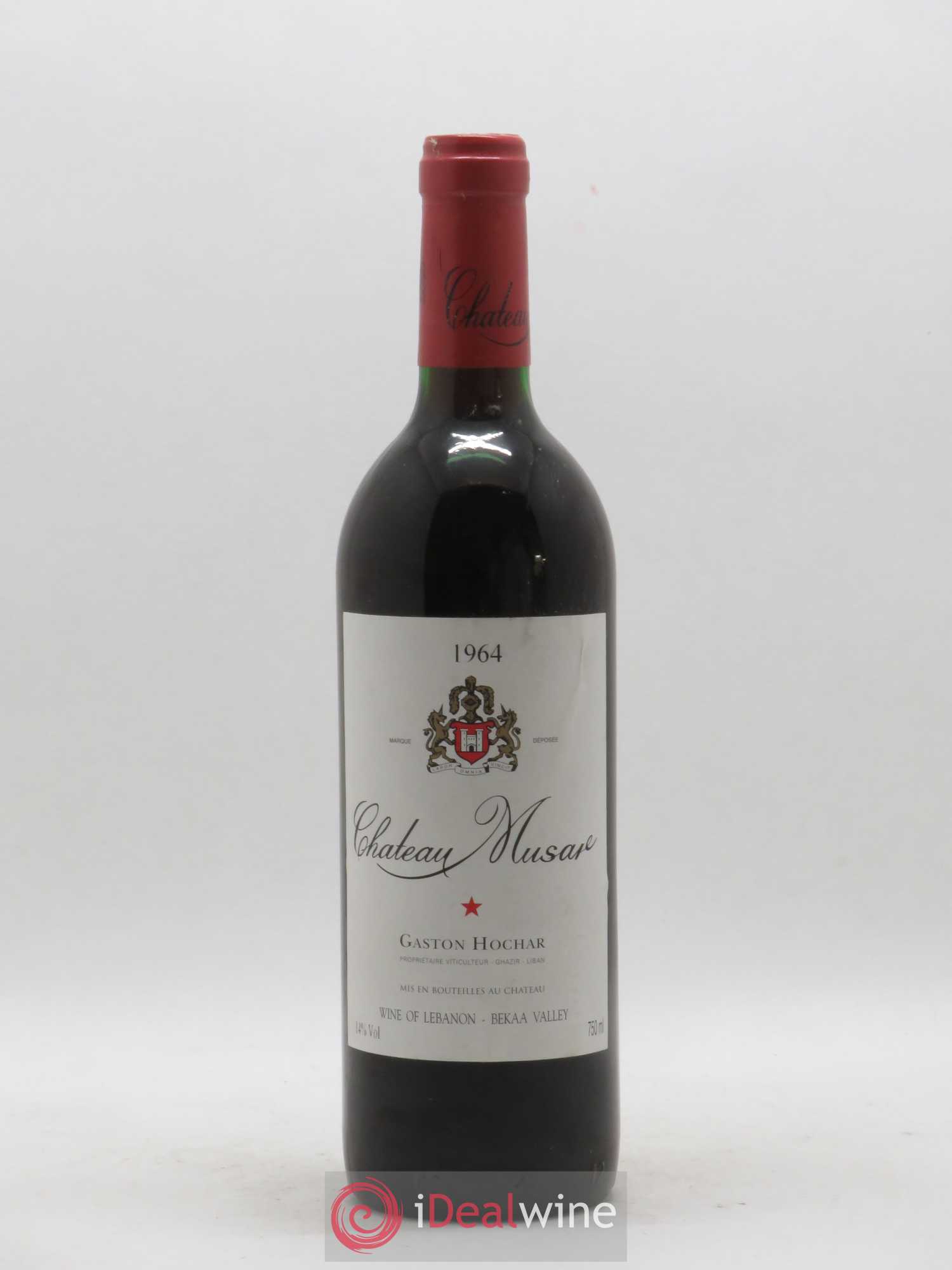 Château Musar Serge Hochar 1964 - Lot de 1 bouteille - 0