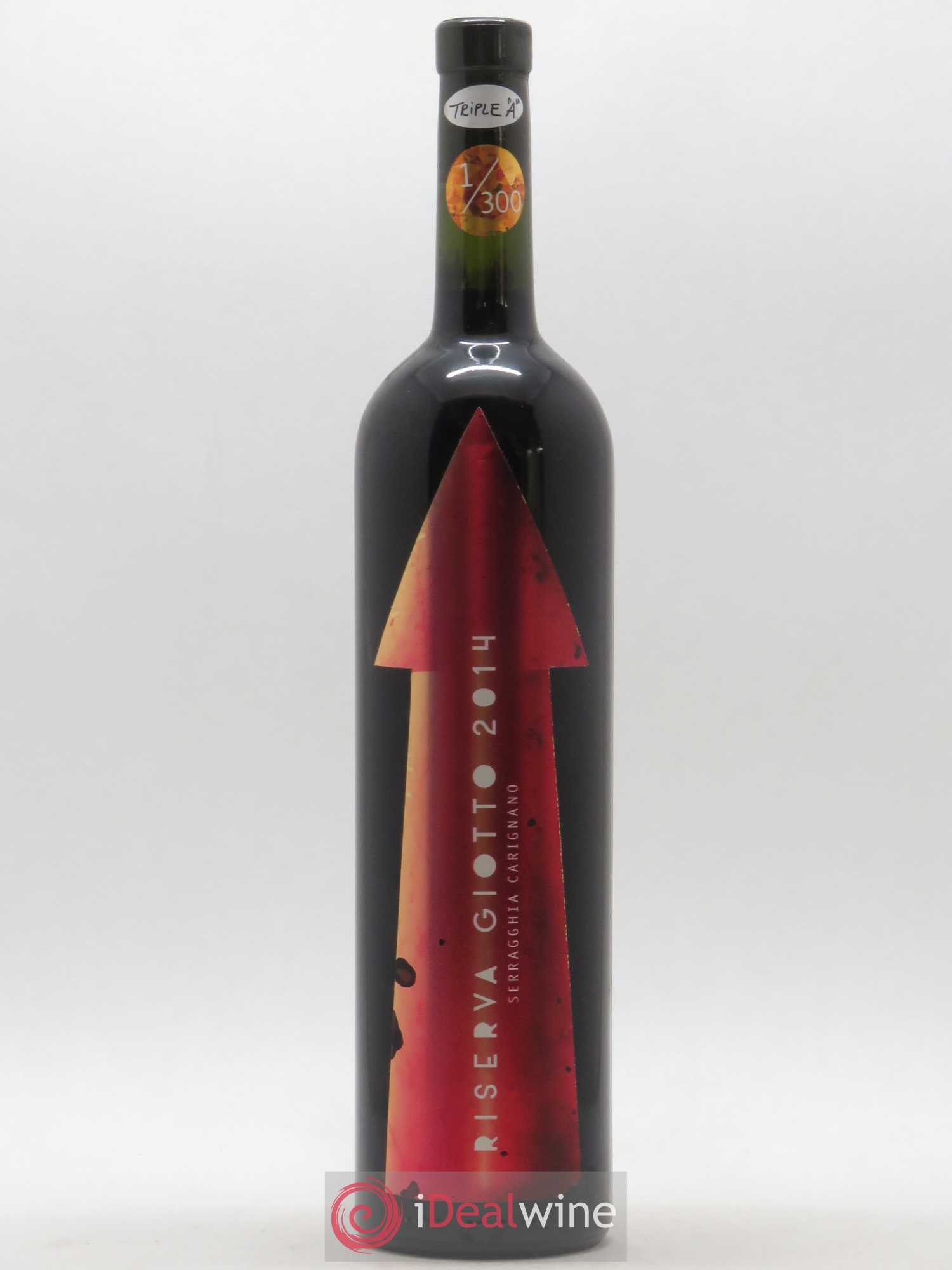 Italie IGT Terre Siciliane Serragghia Carignano Riserva Giotto Bini 2014 - Posten von 1 Flasche - 0