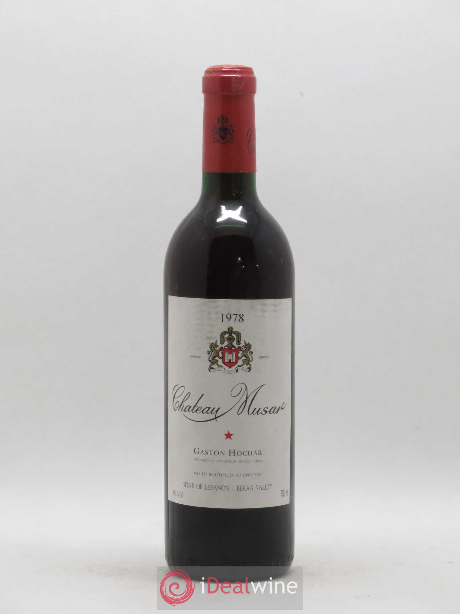 Château Musar Serge Hochar 1978 - Lot de 1 bouteille - 0