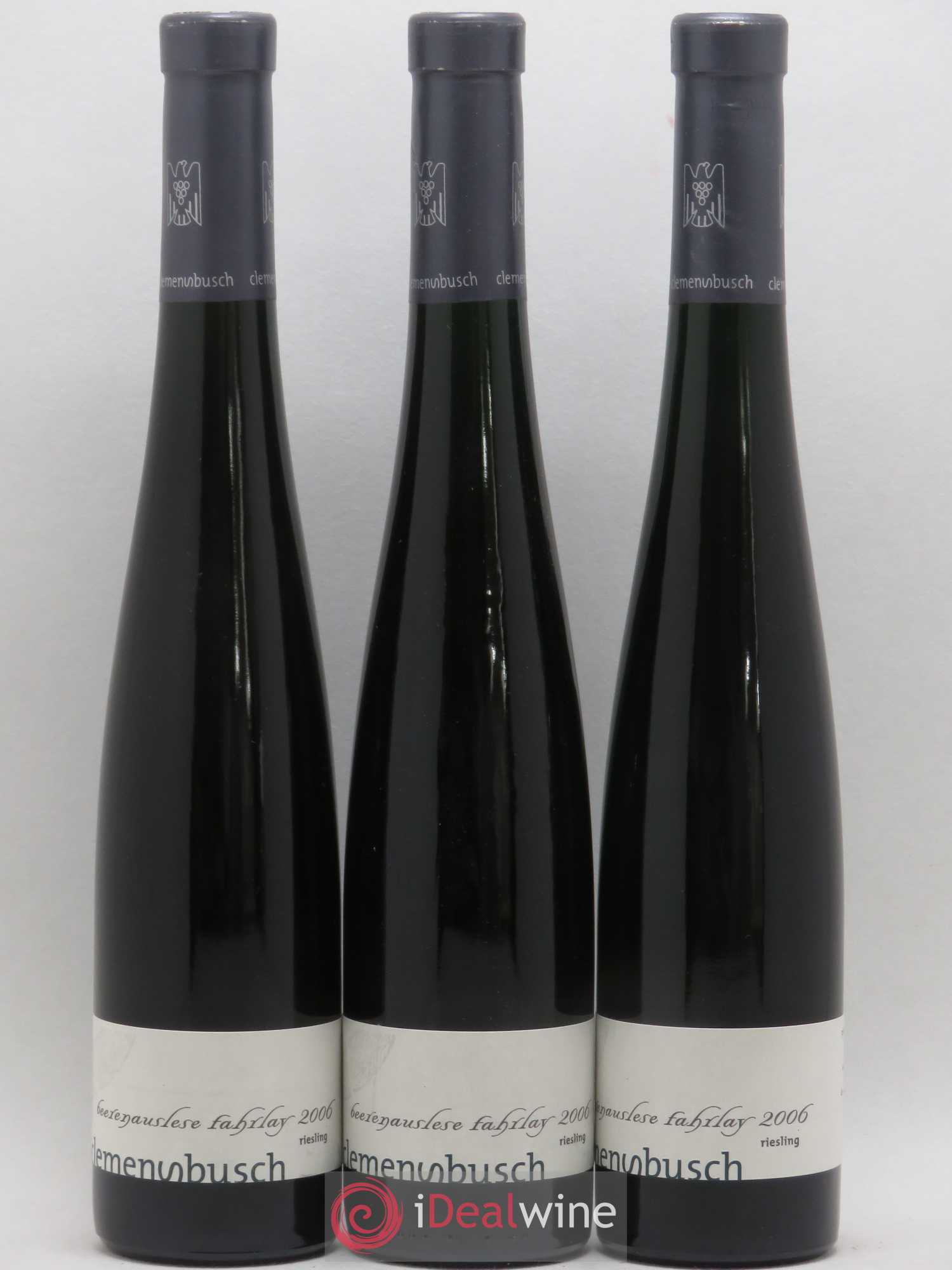 Allemagne Mosel-Saar Pundericher Marienburg Fahrlay  Riesling Beerenauslese Clemens Busch 2006 - Posten von 6 Demi-Flaschen - 1