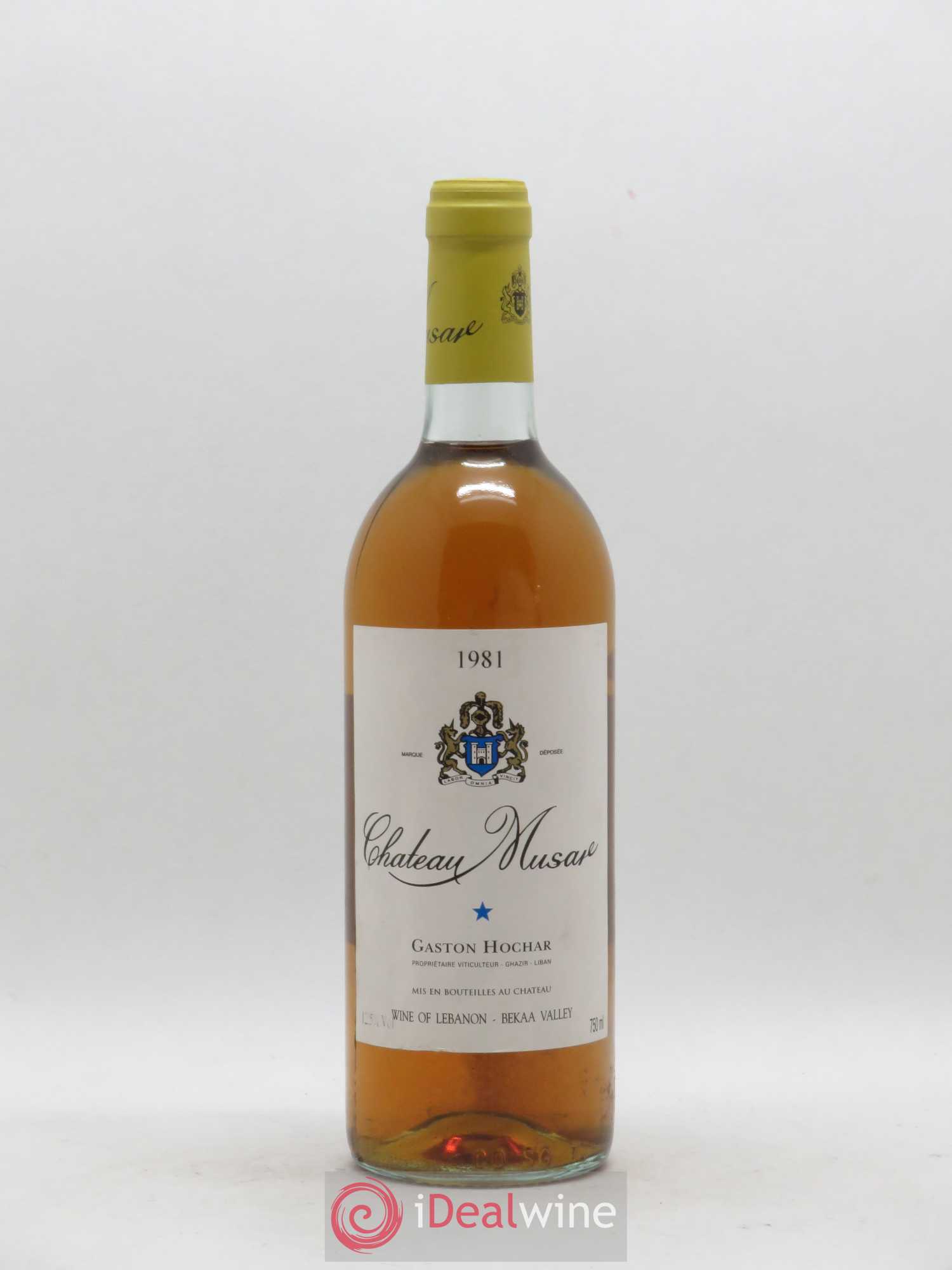 Château Musar Serge Hochar 1981 - Lot de 1 bouteille - 0