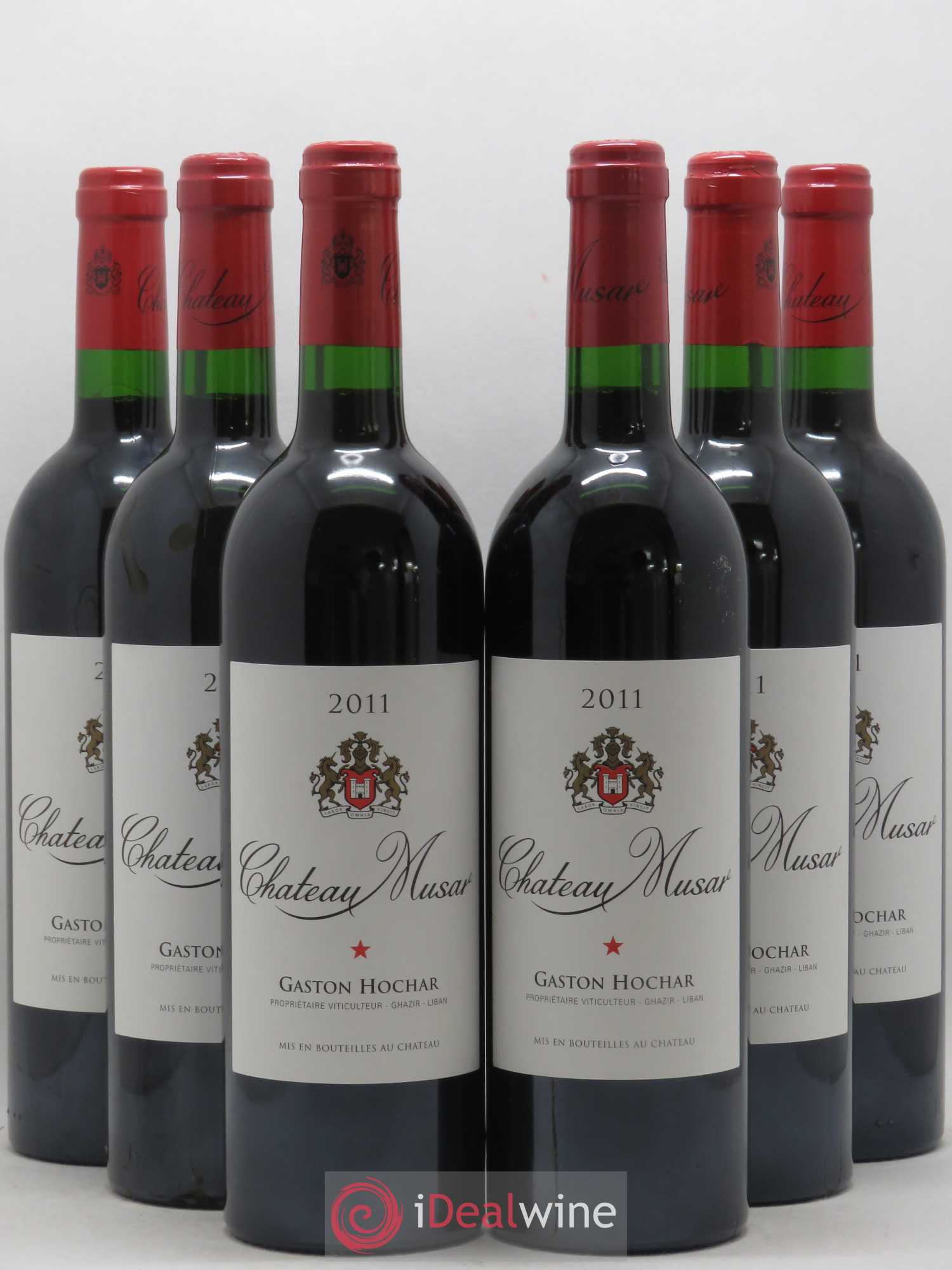 Château Musar Serge Hochar Bekaa Valley 2011 - Lot de 6 bouteilles - 0
