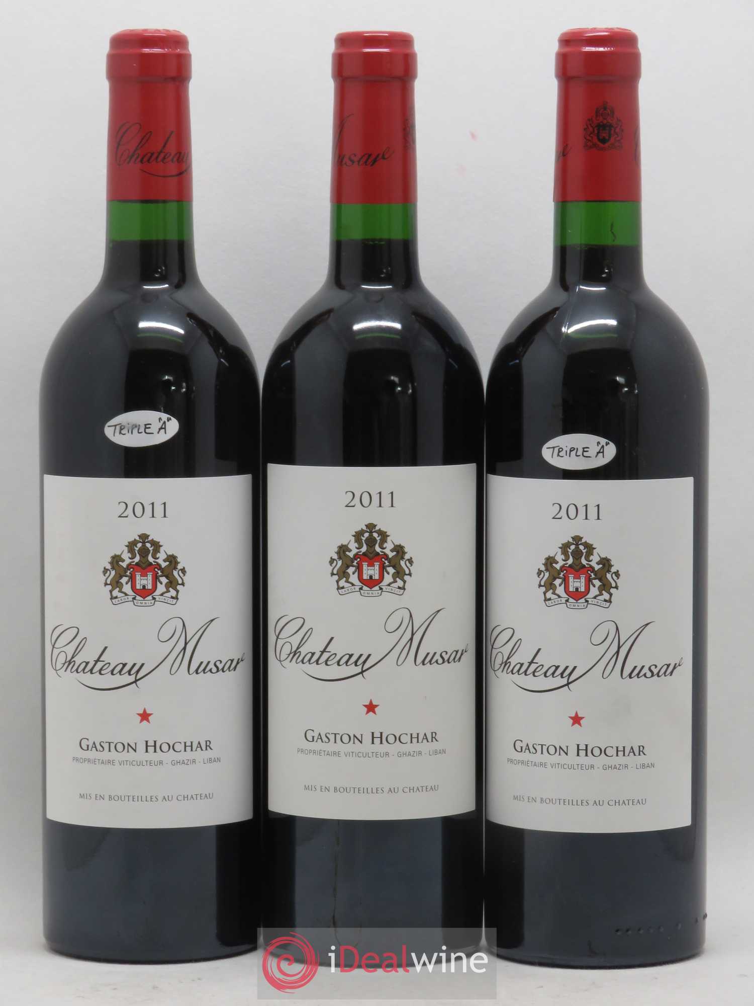 Château Musar Serge Hochar Bekaa Valley 2011 - Lot de 6 bouteilles - 1