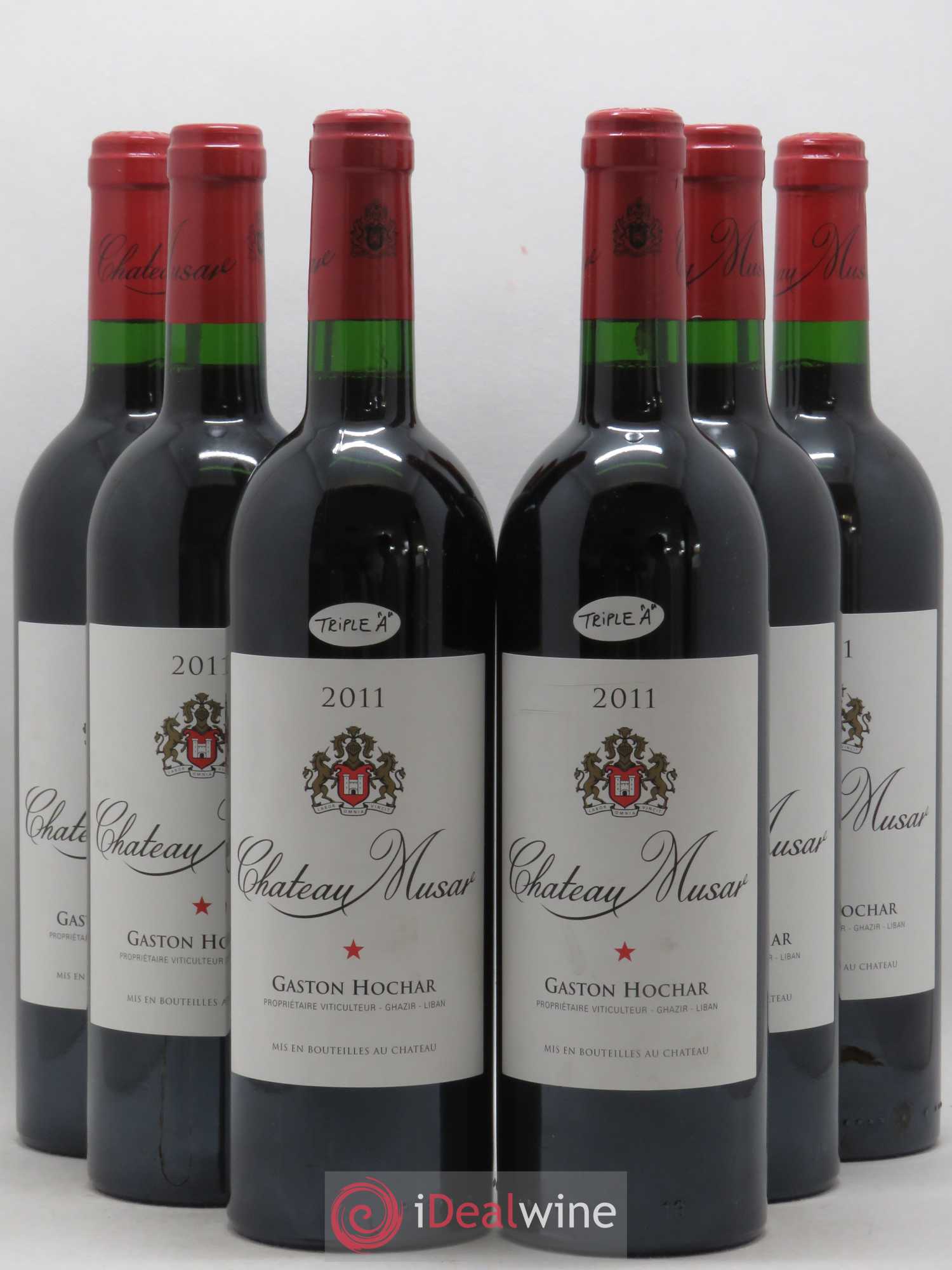 Château Musar Serge Hochar Bekaa Valley 2011 - Lot de 6 bouteilles - 0