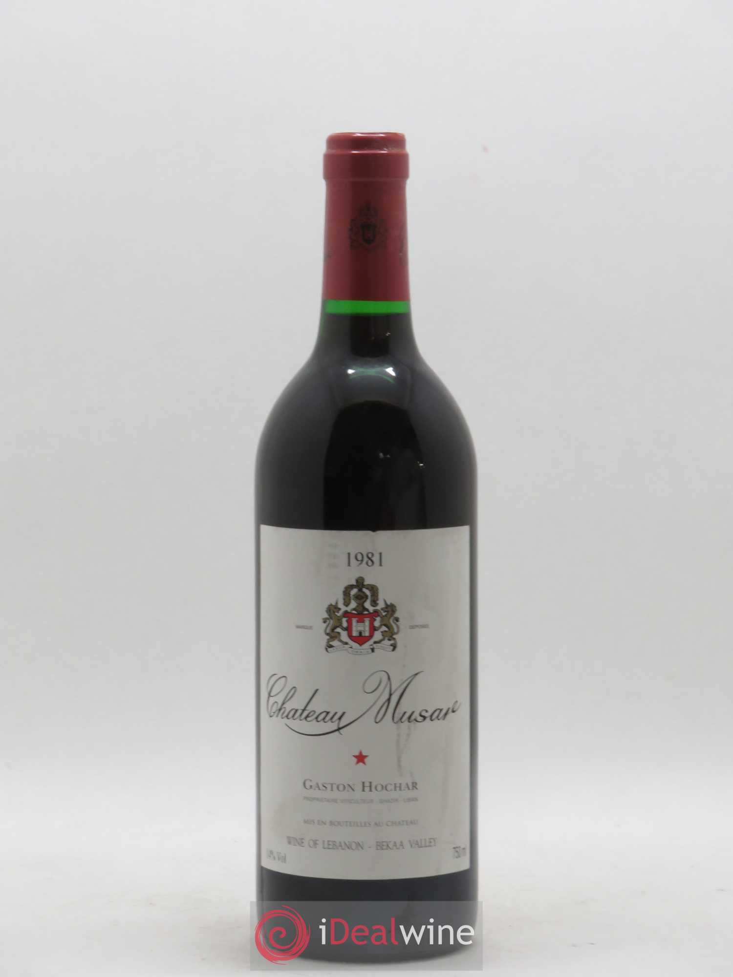 Château Musar Serge Hochar 1981 - Lot de 1 bouteille - 0