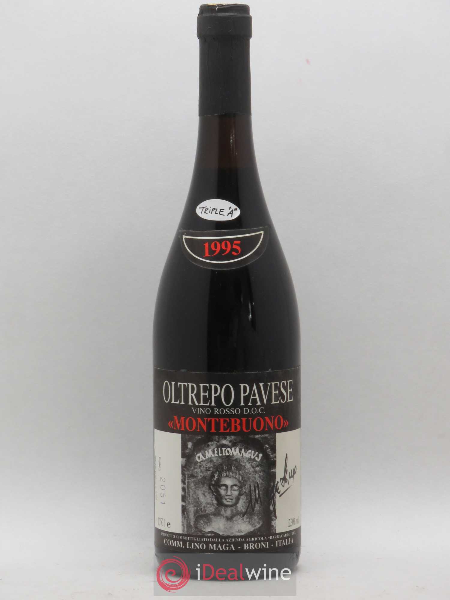Italie DOC Oltrepo Pavese Rosso Lino Maga Montebuono 1995 - Posten von 1 Flasche - 0