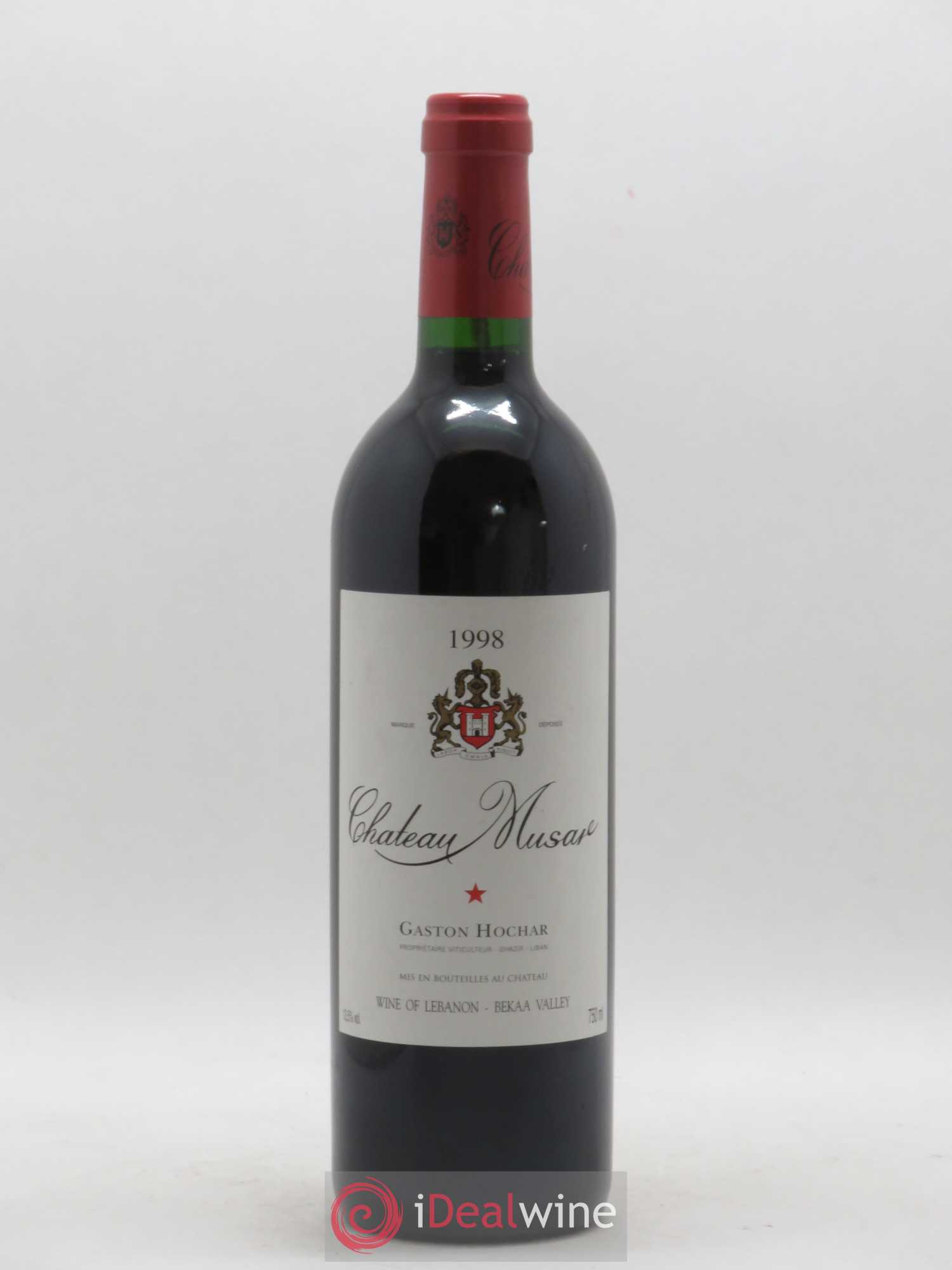 Château Musar Serge Hochar 1998 - Lot de 1 bouteille - 0