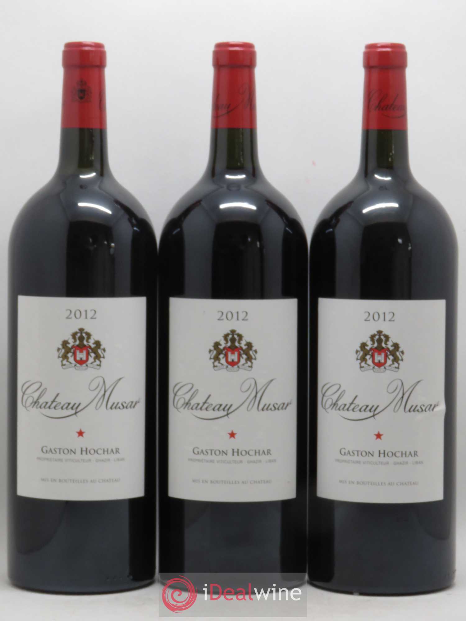Château Musar Serge Hochar 2012 - Lot de 3 magnums - 0