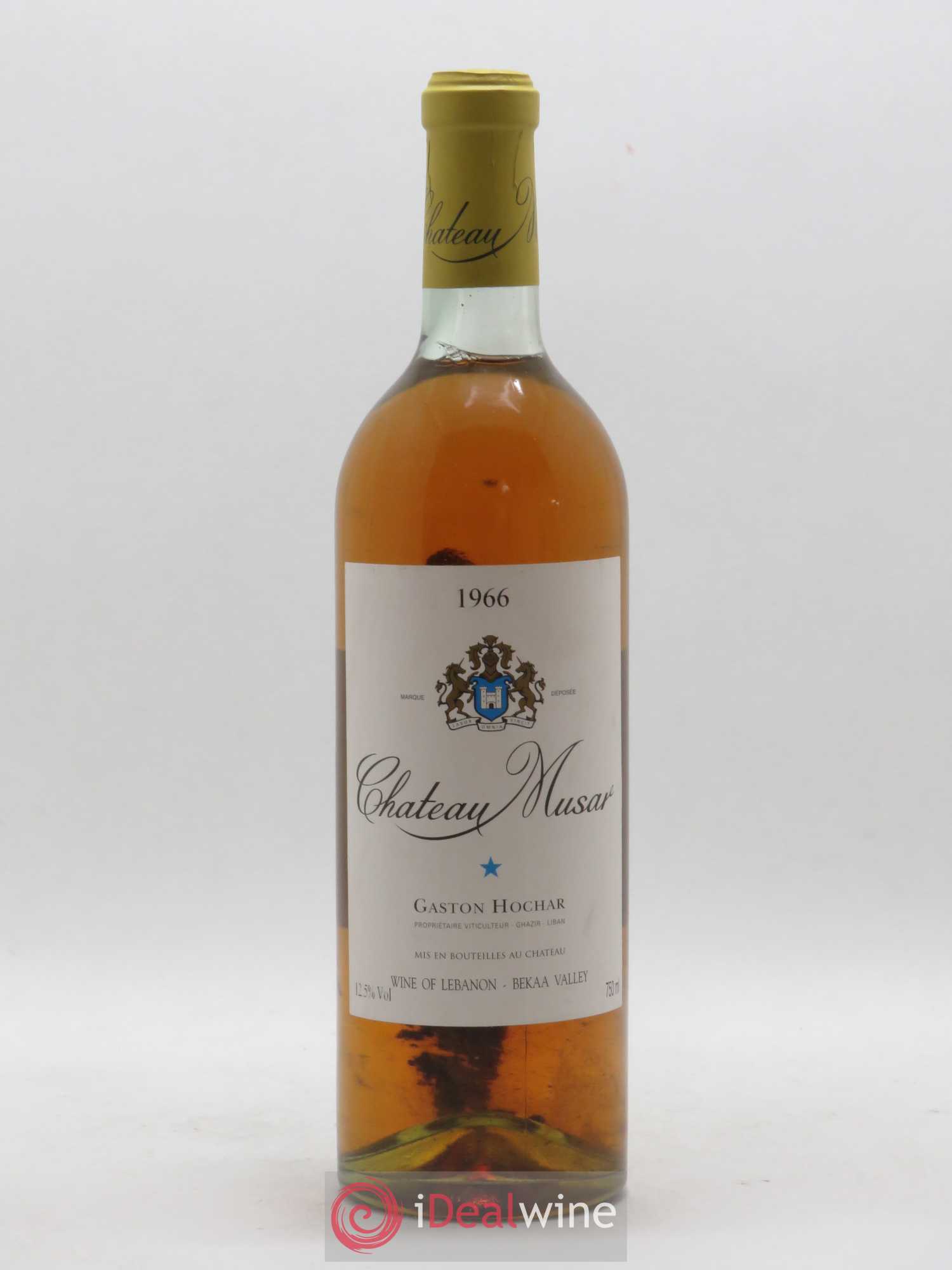 Château Musar Serge Hochar 1966 - Lot de 1 bouteille - 0