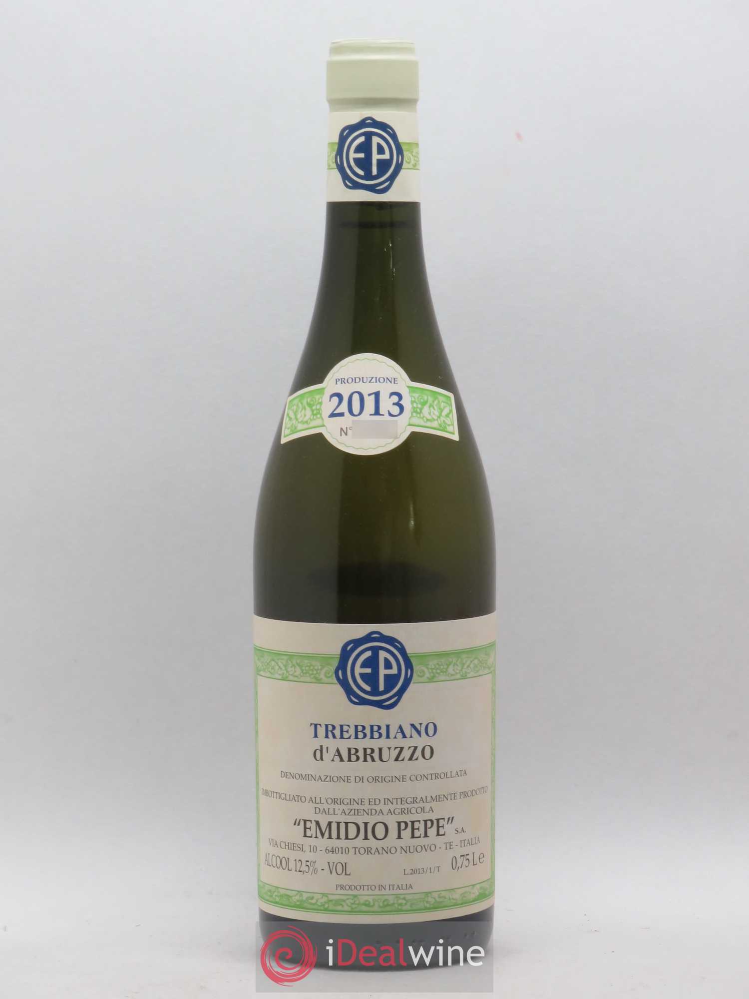 Trebbiano d'Abruzzo DOC Vecchie Viti Emidio Pepe 2013 - Lot de 1 bouteille - 0