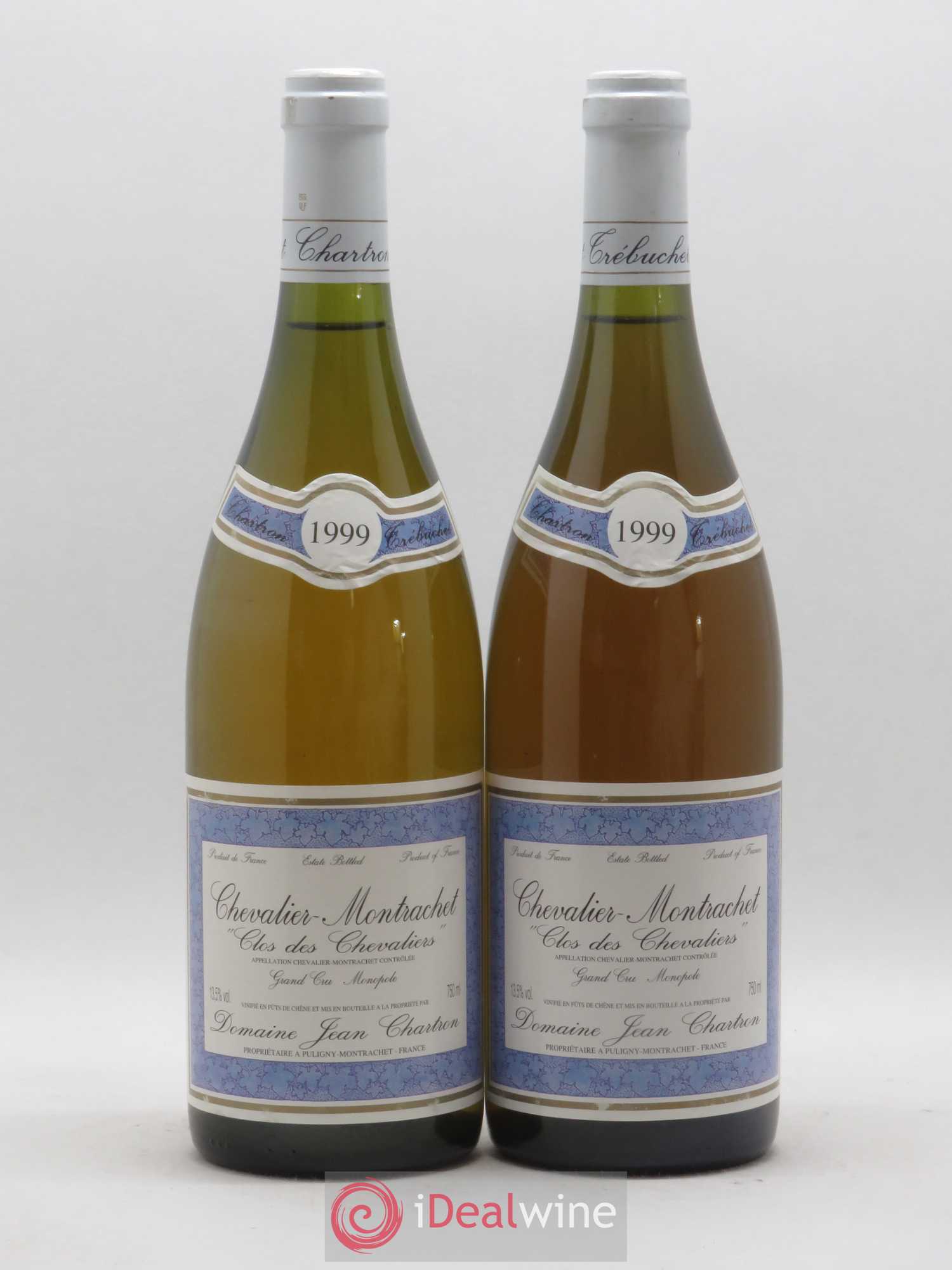 Chevalier-Montrachet Grand Cru Clos des Chevaliers Jean Chartron (Domaine) 1999 - Lot de 2 bouteilles - 0