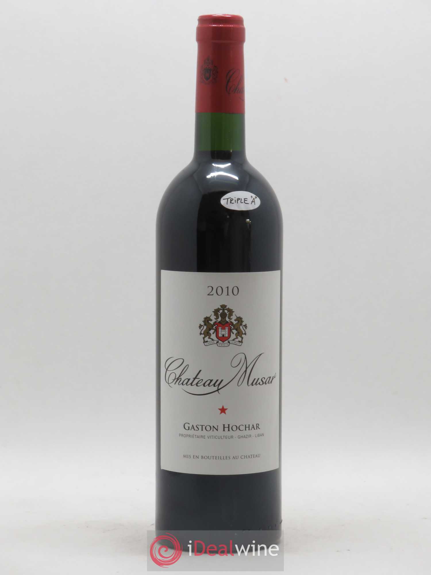Château Musar Serge Hochar 2010 - Lot de 1 bouteille - 0